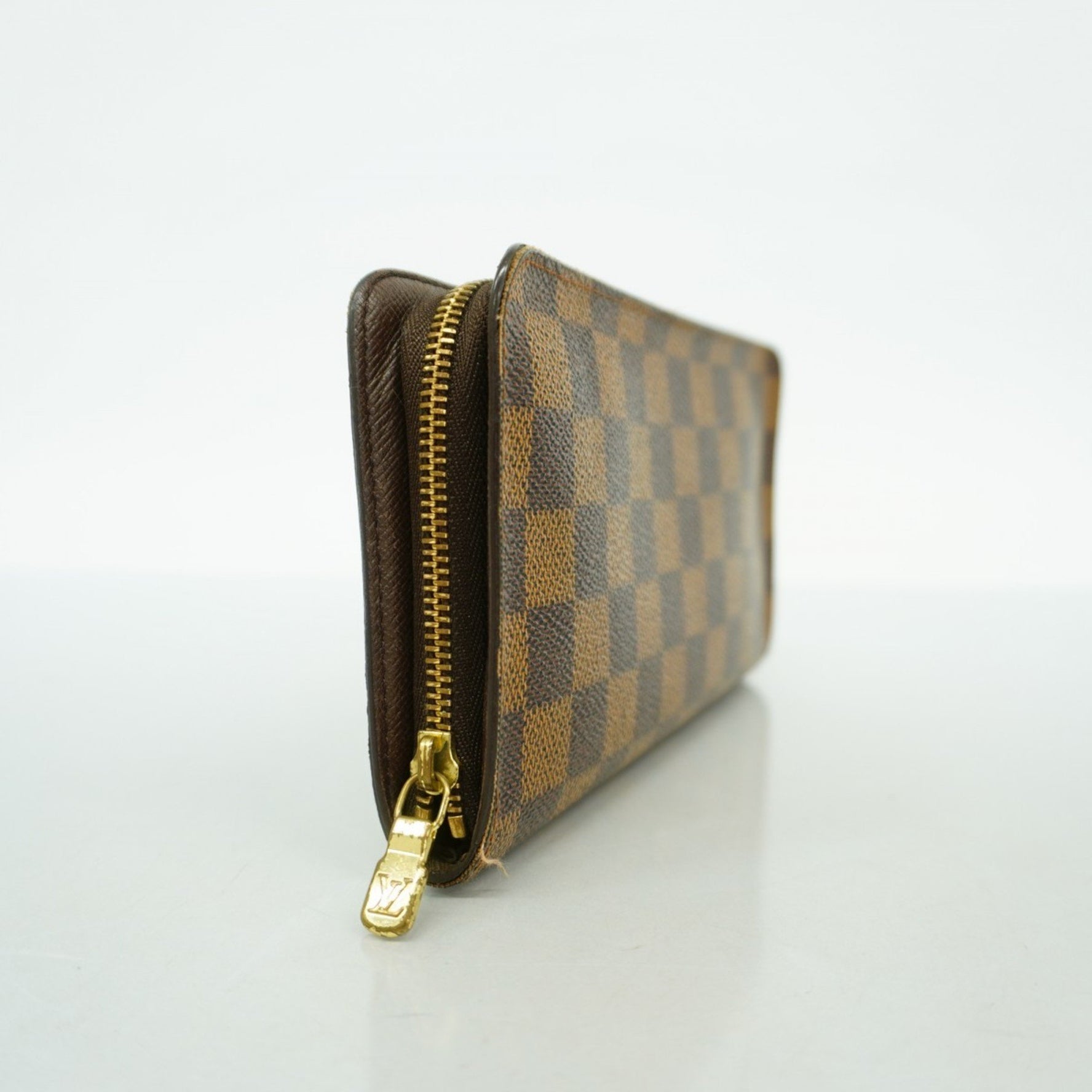 Louis Vuitton Damier Porte Monne Zip Long Wallet