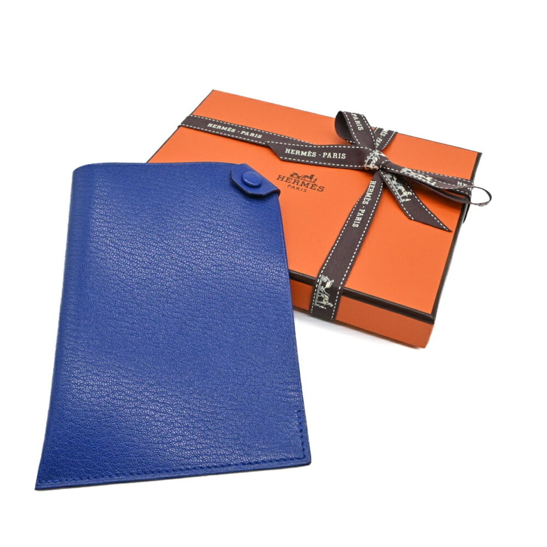 HERMES Tarmac PM Passport Case Chevre Leather