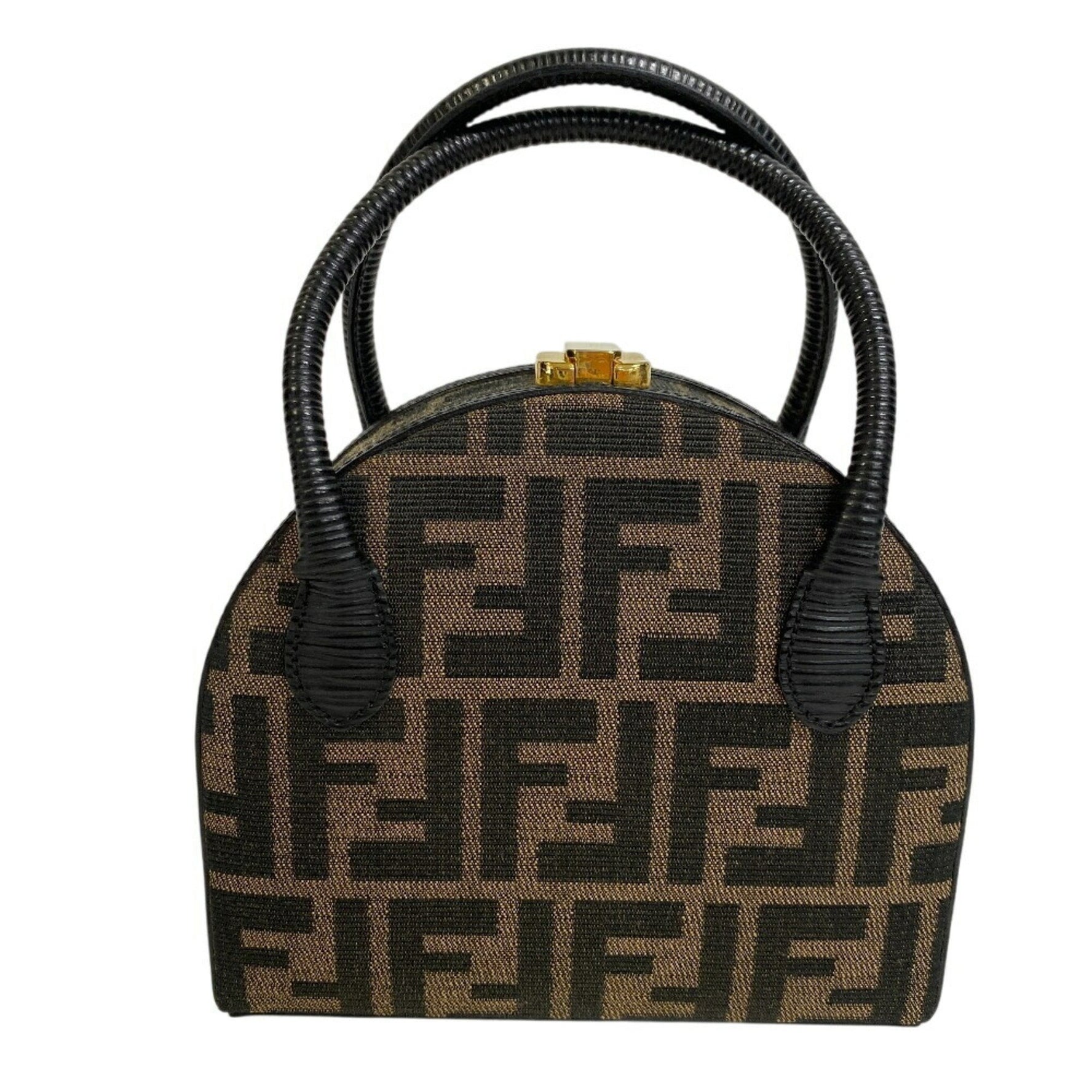 FENDI Zucca handbag for women, brown
