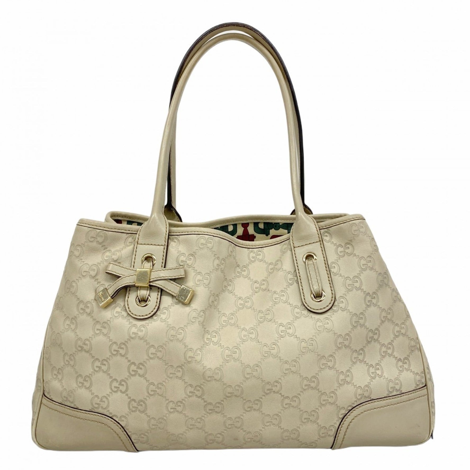 Gucci Tote Bag Guccissima Princess Leather