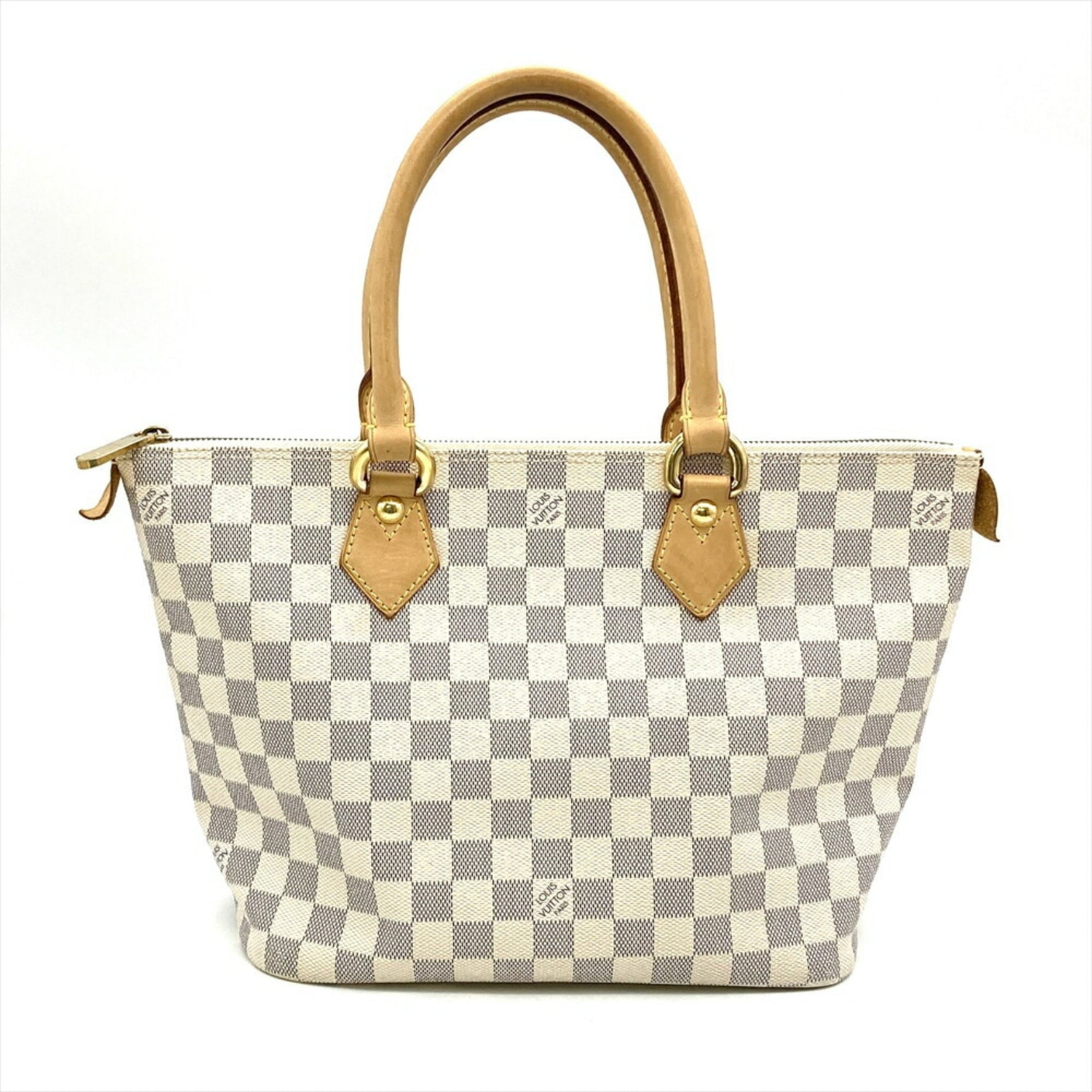 Louis Vuitton Saleya PM Tote Bag in Damier Azur Unisex