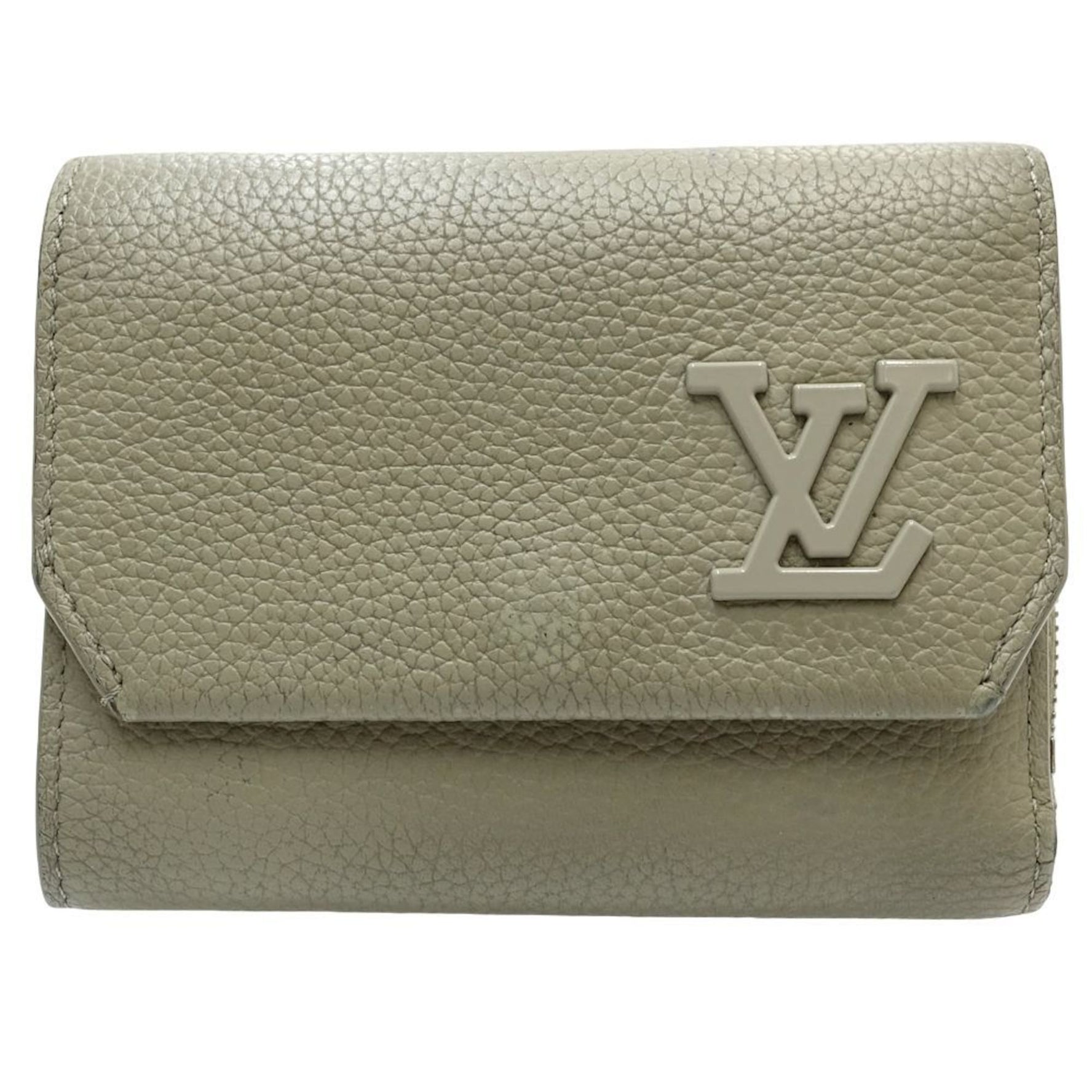 LOUIS VUITTON Louis Vuitton Tri-fold Wallet M82410 Portefeuille Pilot Aerogram Sage
