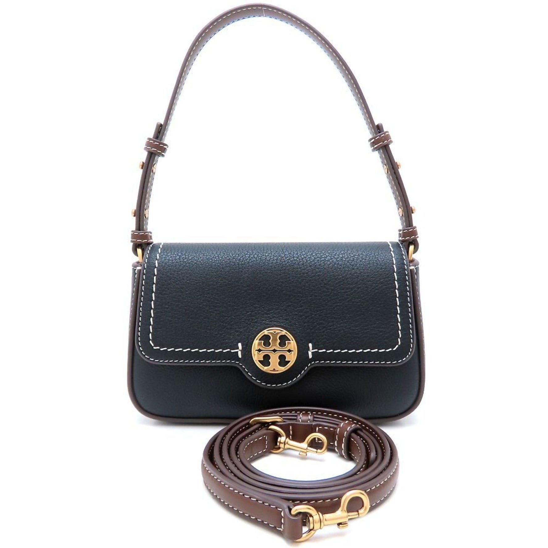 Tory Burch Felix Mini Flap Shoulder Bag in Leather