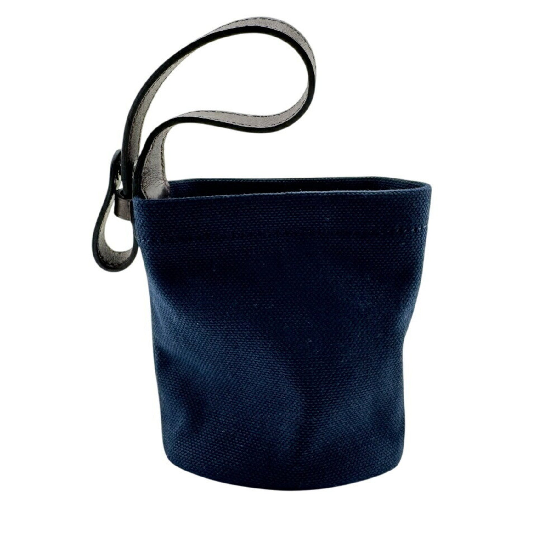 HERMES Dog Treats Pouch 2023 Navy