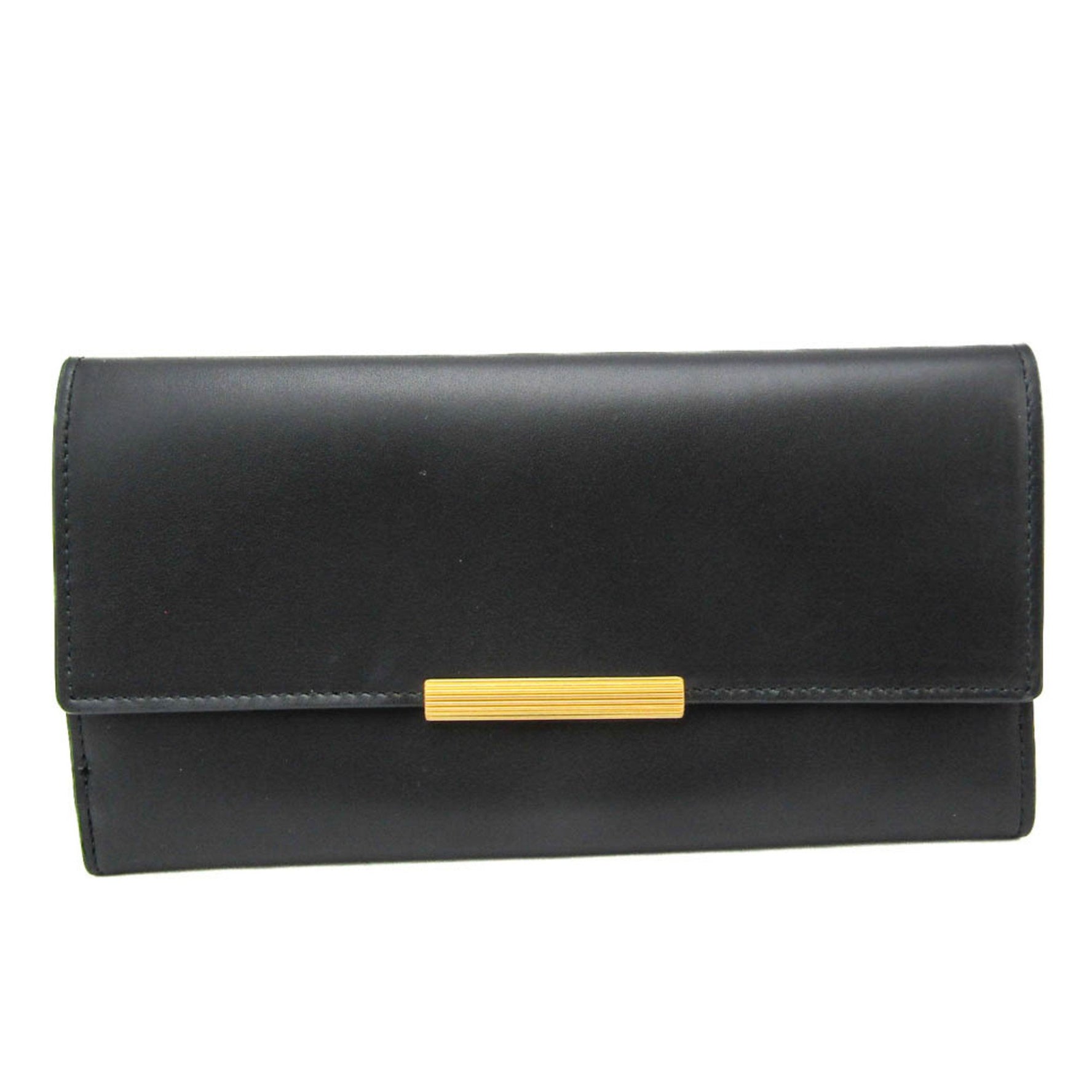 Bottega Veneta Men,Women Leather Long Wallet (tri-fold)