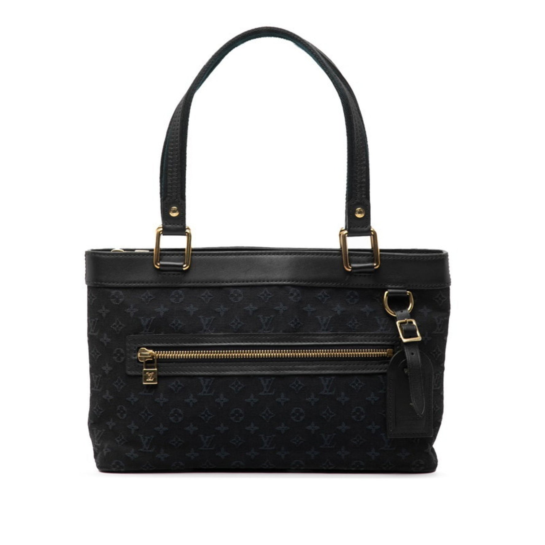 Louis Vuitton Monogram Mini Lucille PM Handbag TST Blue Canvas and Leather LOUIS VUITTON