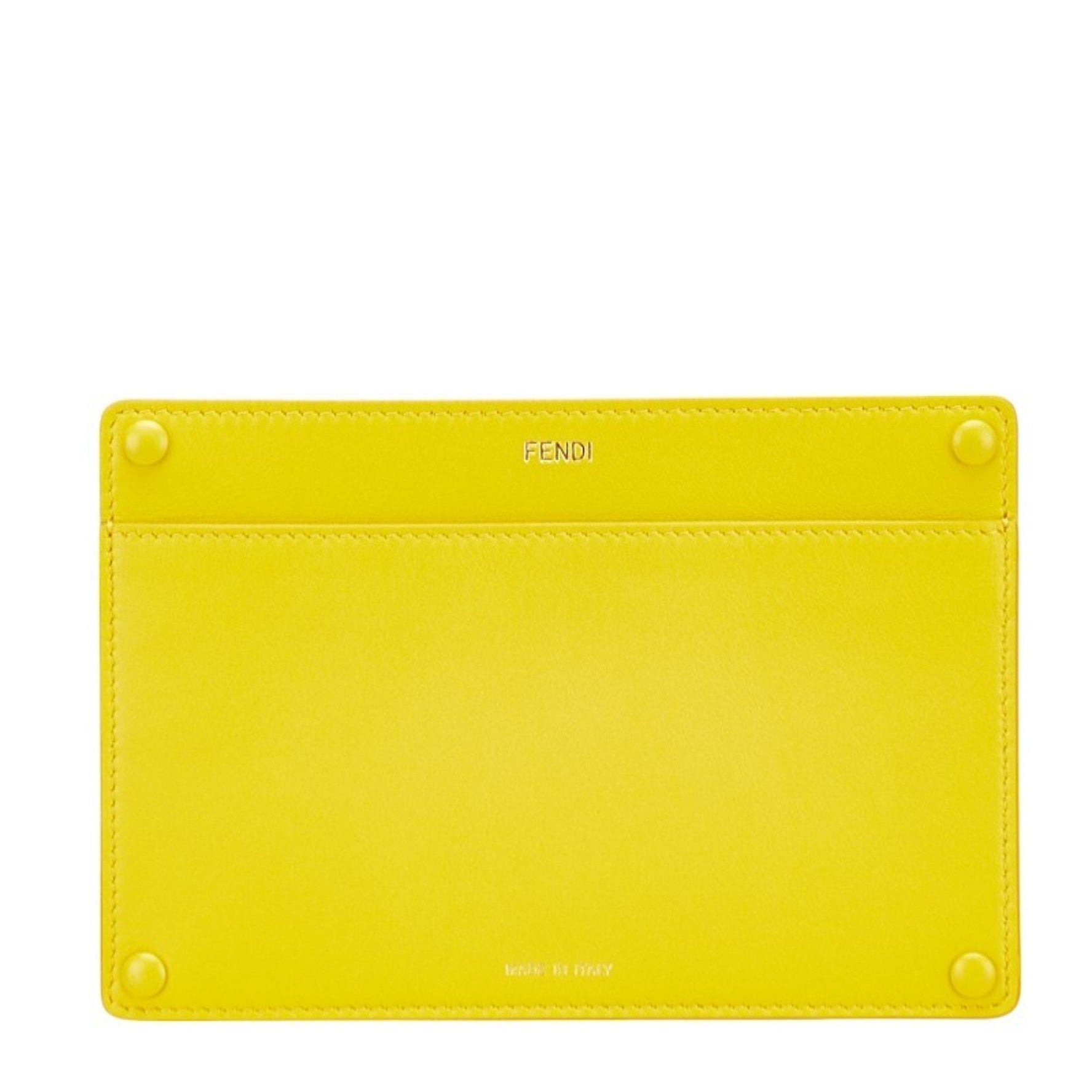 Fendi Peekaboo Pocket Pouch Leather