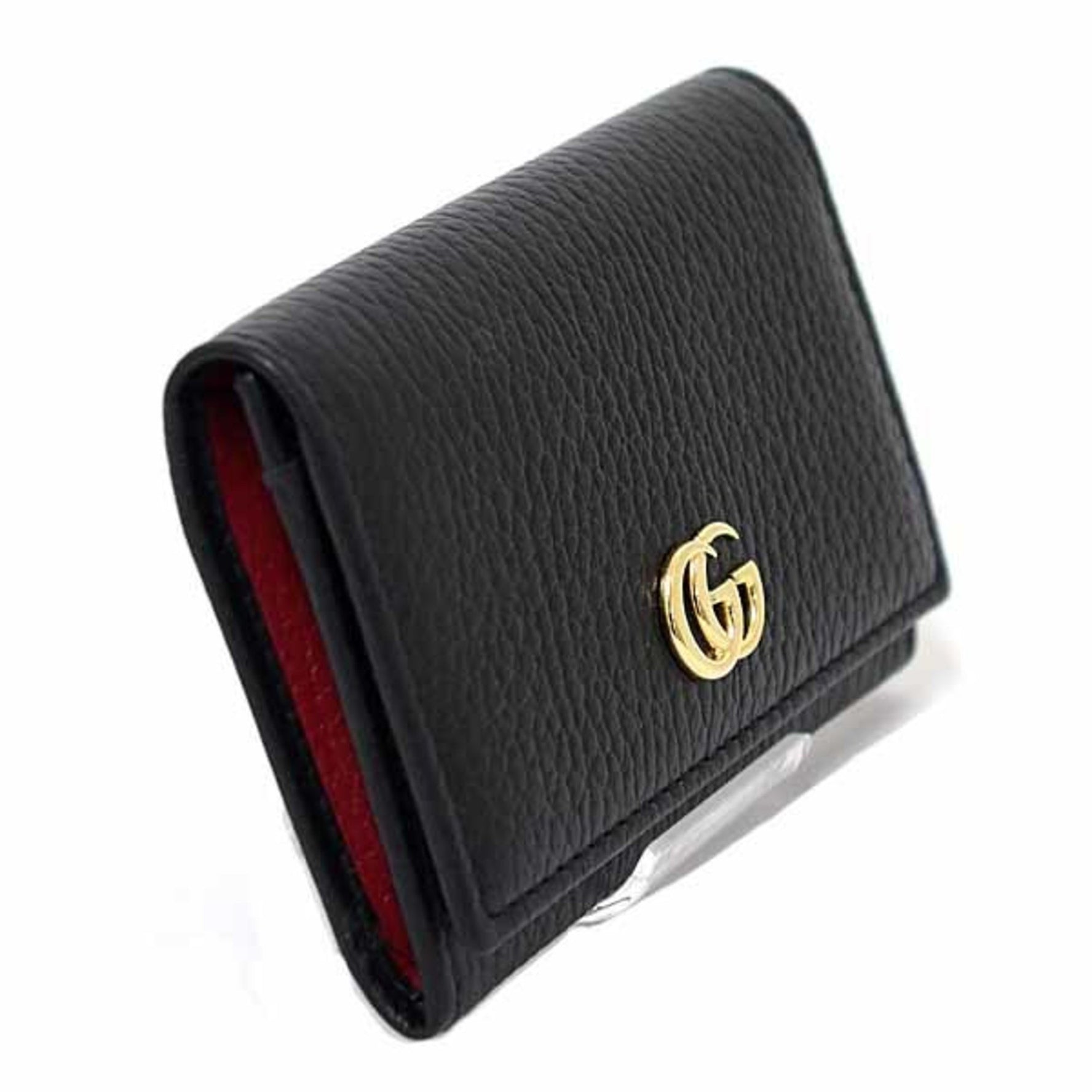 Gucci Japan Limited Double G Card Case Business Holder JAPAN EXCLUSIVE Leather Red Unused