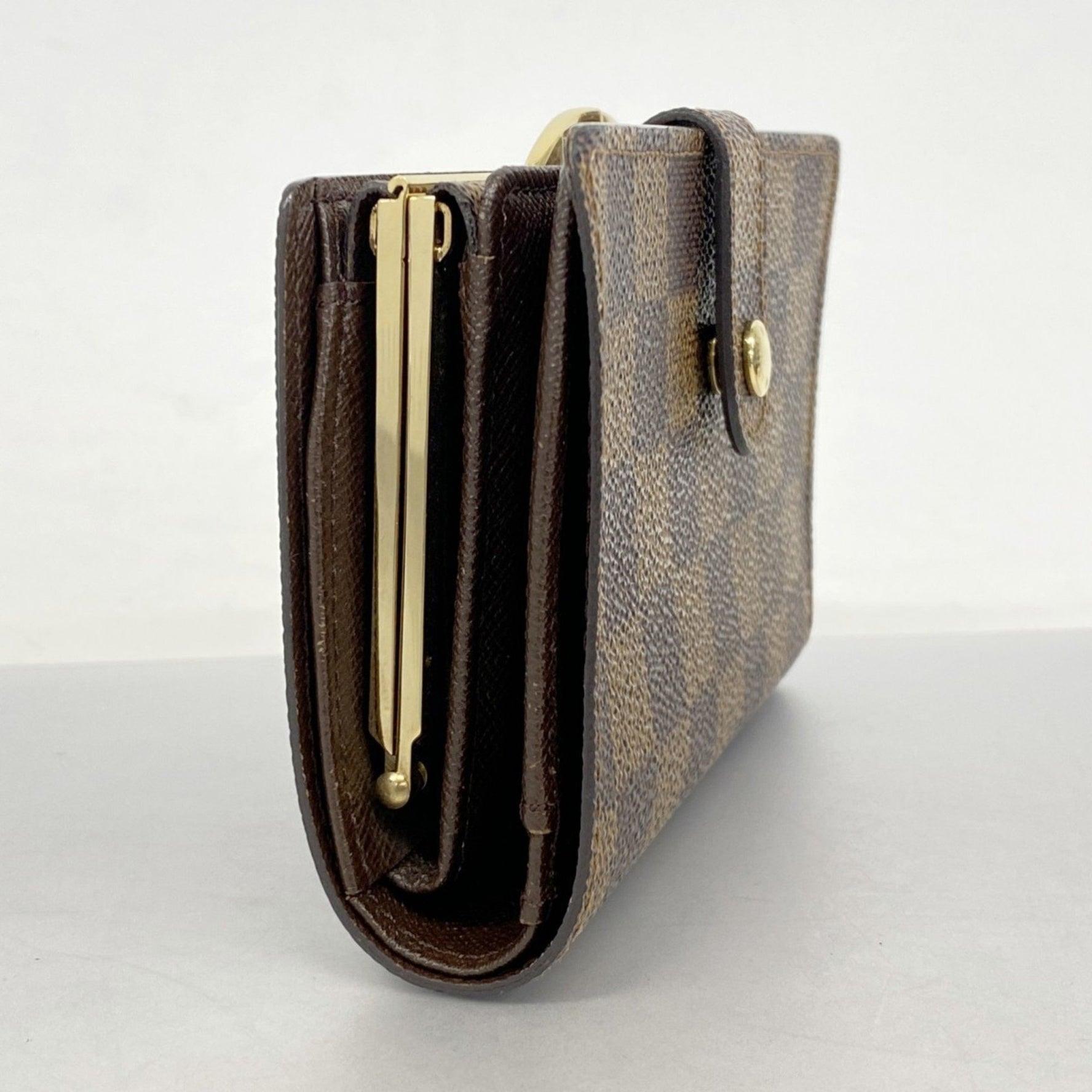Louis Vuitton Damier Porte Monnaie Bi-fold Viennois Wallet