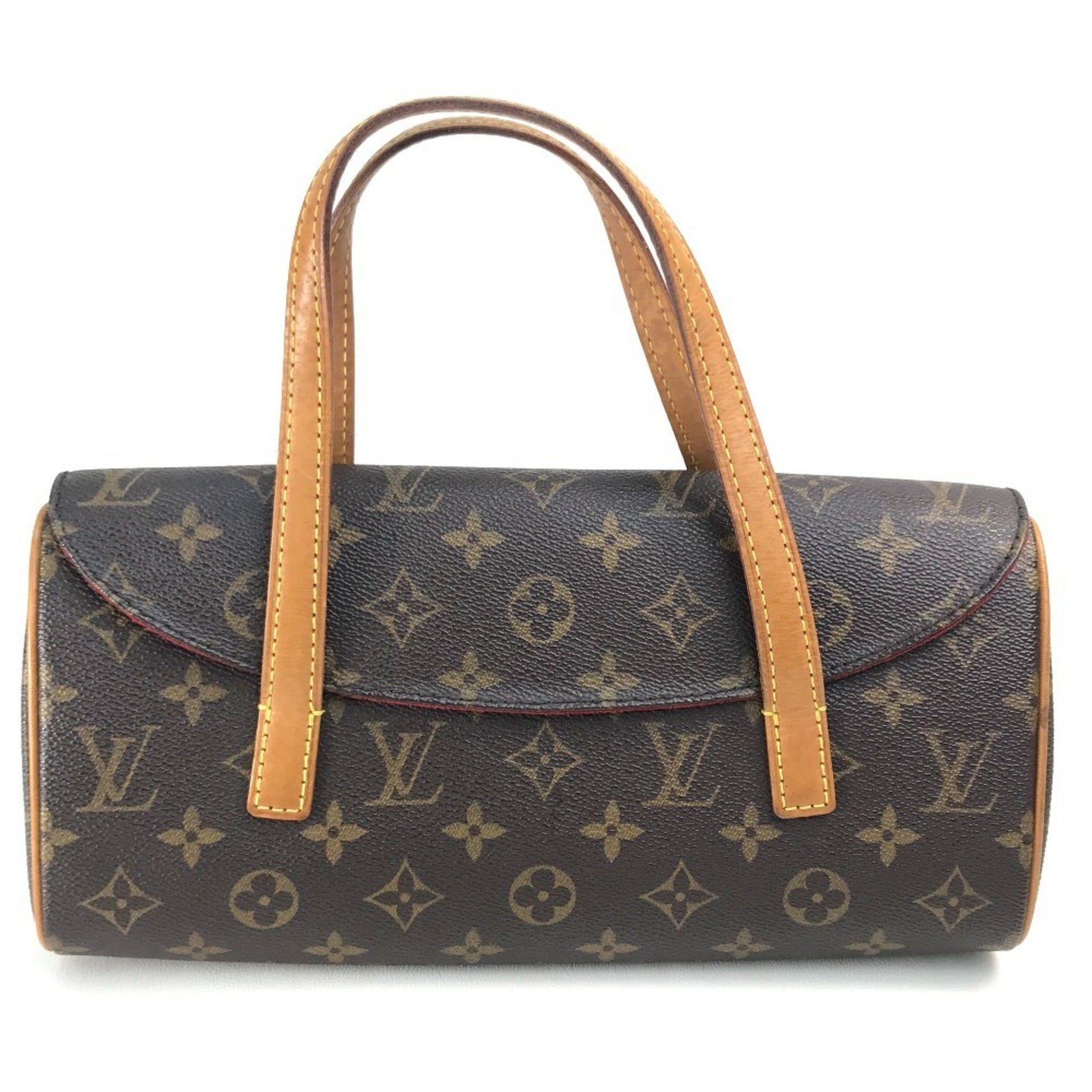 LOUIS VUITTON M51902 Monogram Sonatine Horizontal Handbag in Canvas, Women's, Brown
