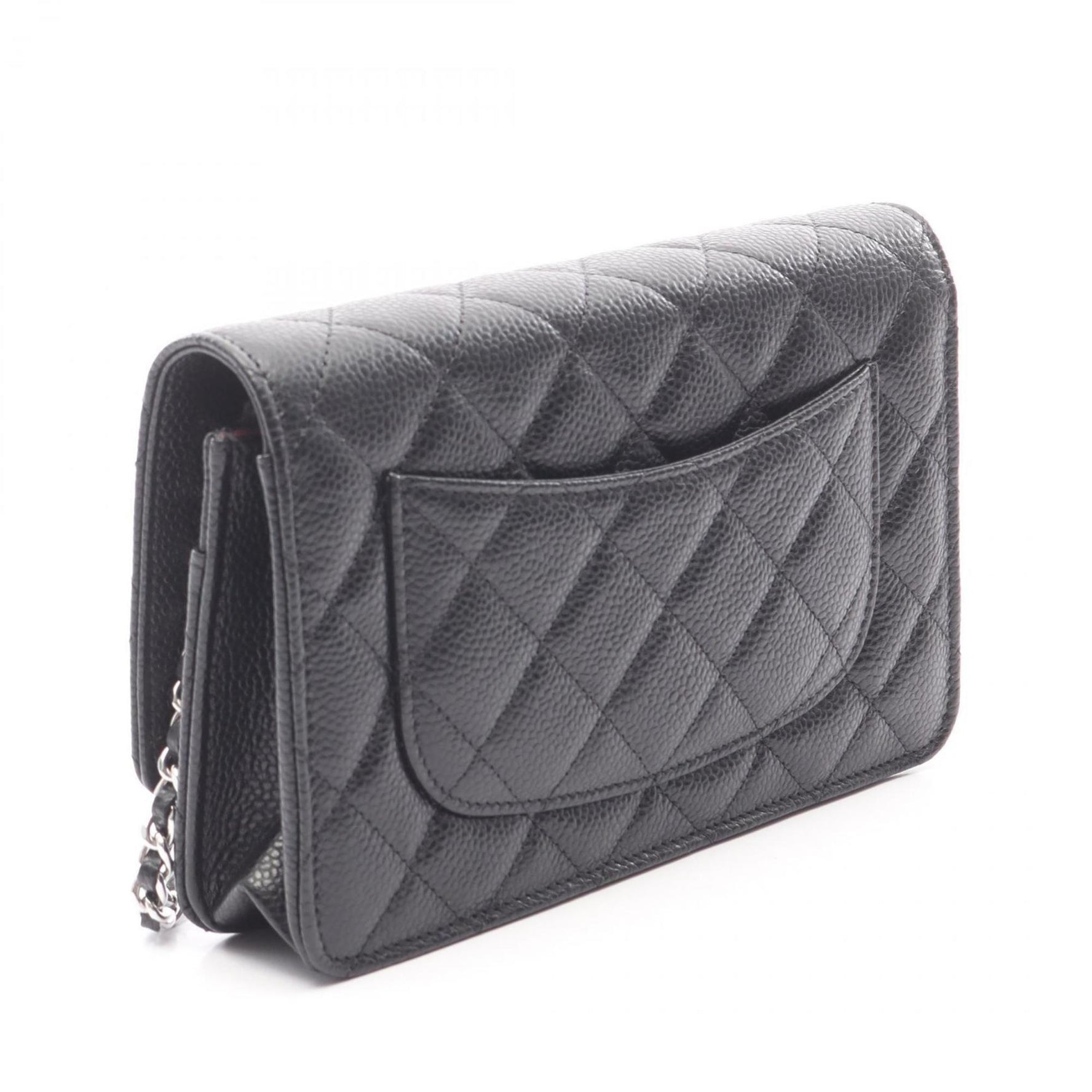 CHANEL Matelasse Shoulder Bag, Calfskin Leather