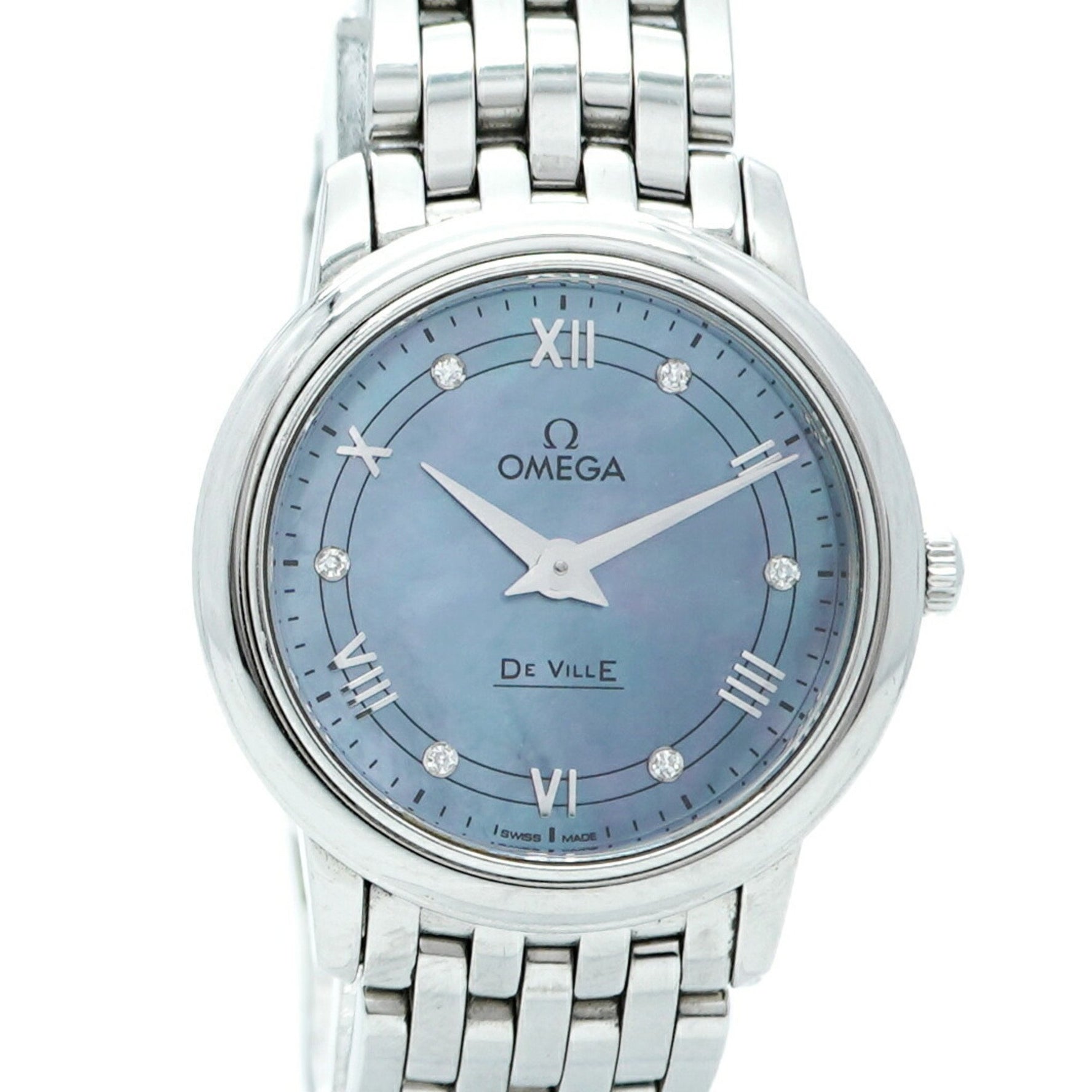 Omega De Ville 424.10.27.60.57.001 Blue Dial Watch