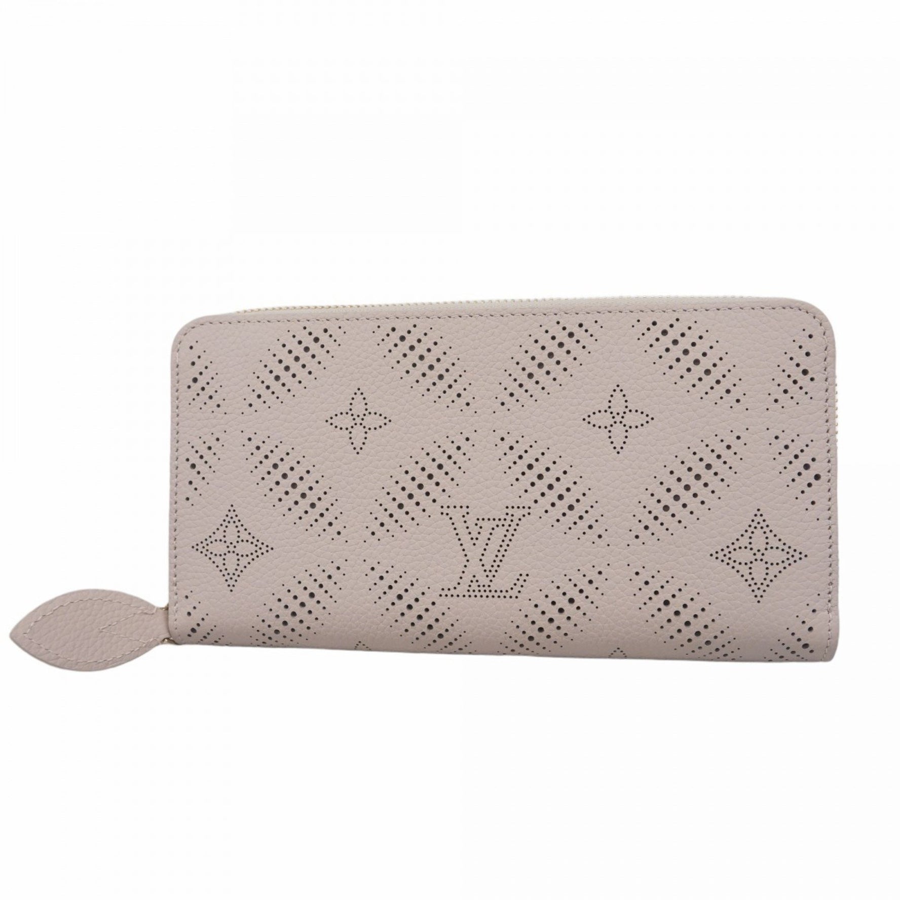 Louis Vuitton Mahina Zippy Wallet Bloom Gray Pink