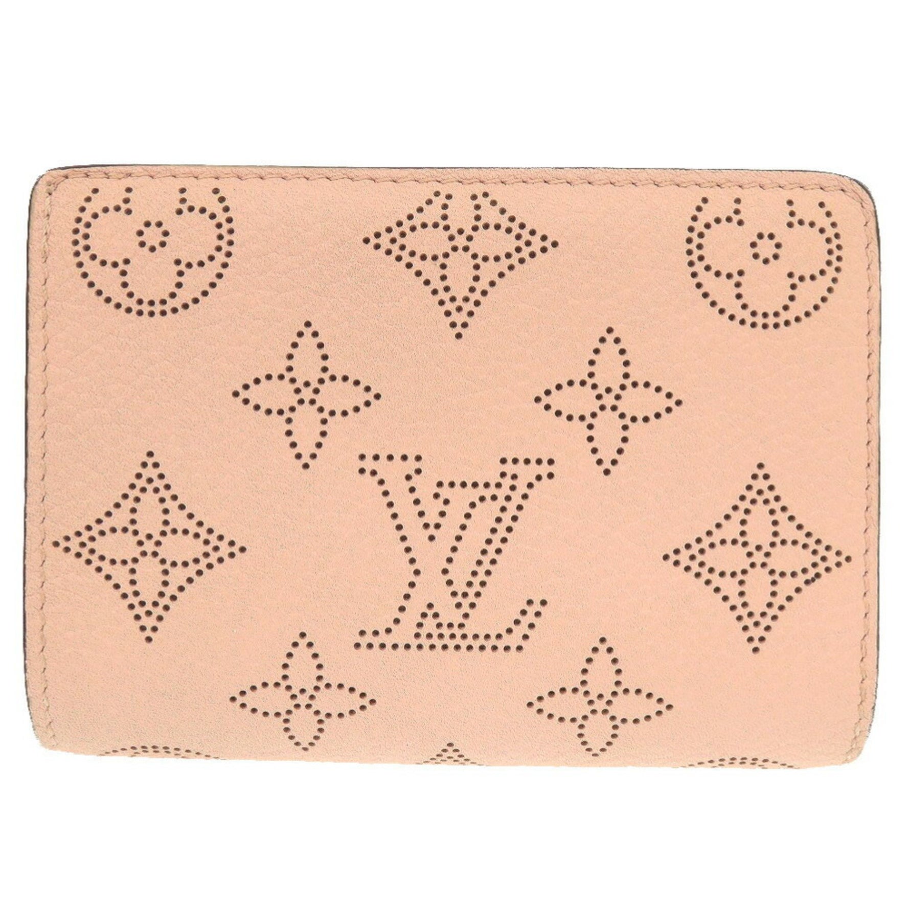 Louis Vuitton Monogram Mahina Portefeuille Magnolia IC tag Bi-fold wallet Wallet LV 0700 LOUIS VUITTON