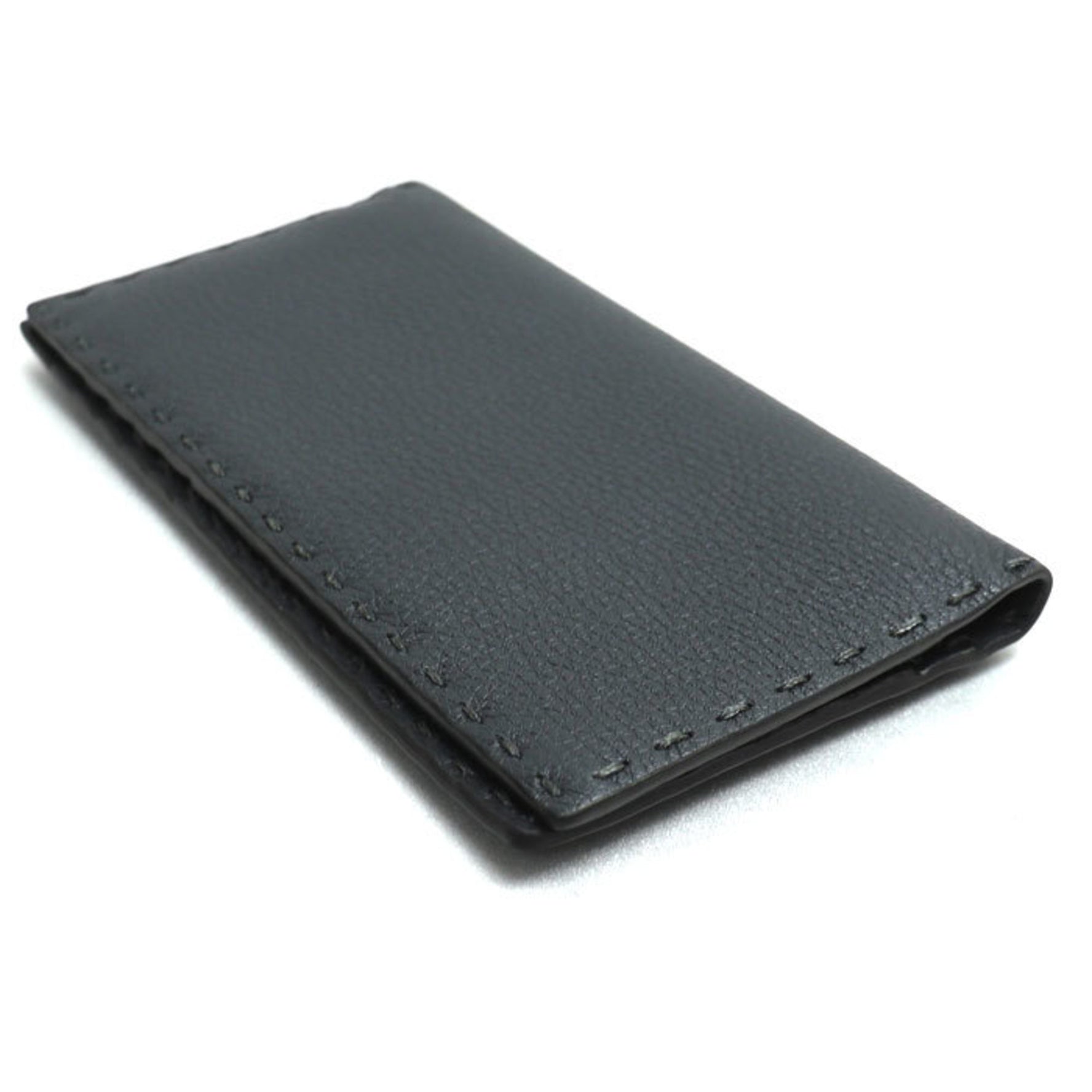 FENDI Selleria Long Wallet Grey