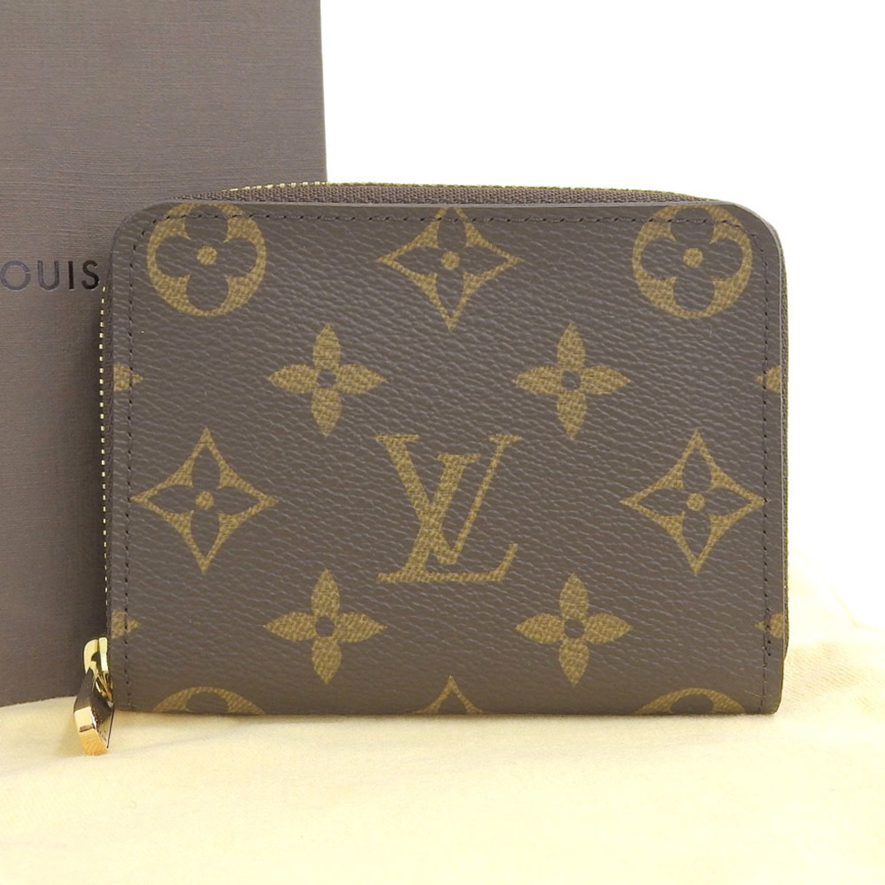 Louis Vuitton Like new Zippy Coin Purse Round
