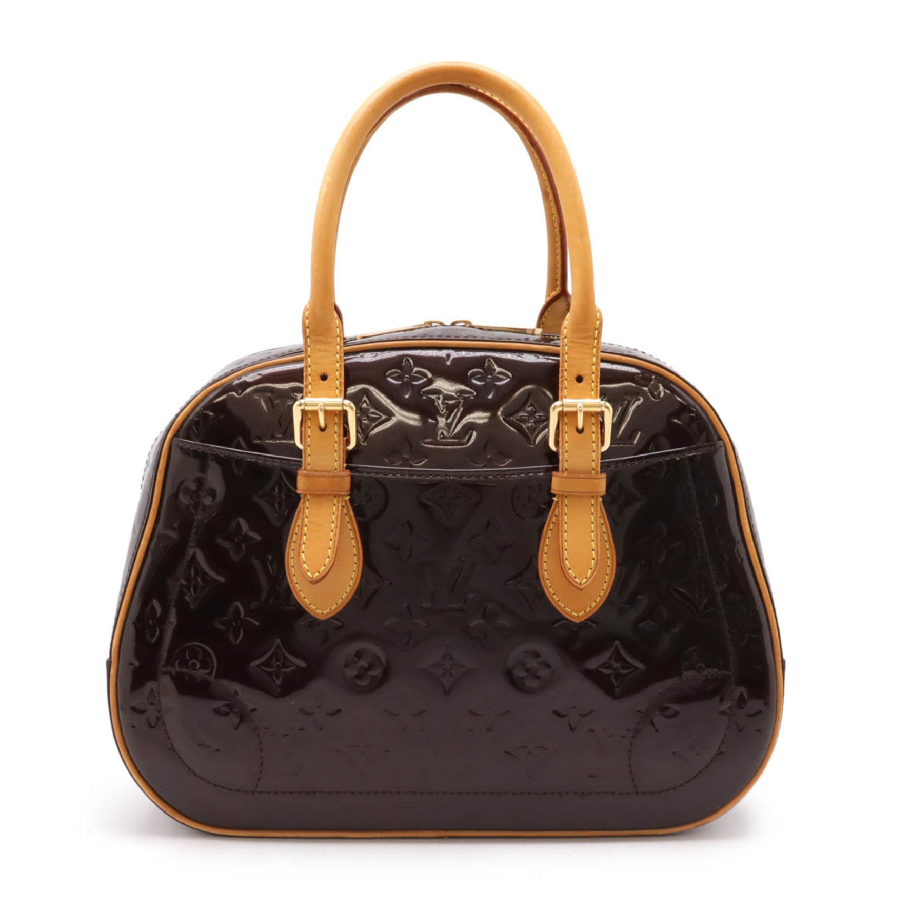 LOUIS VUITTON Louis Vuitton Monogram Vernis Summit Drive Handbag Tote Bag Patent Calf Amarante M93516
