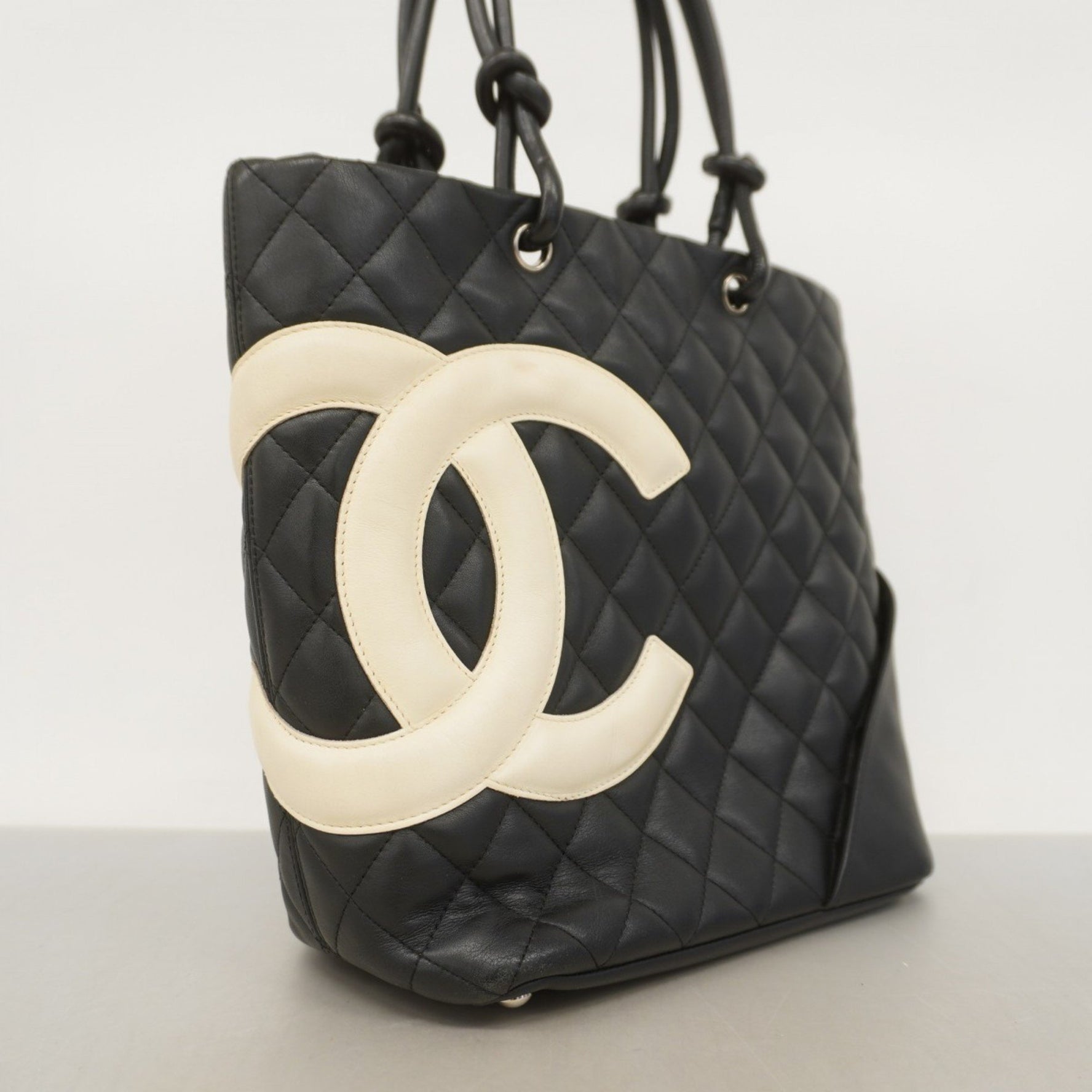 Chanel Cambon Tote Bag, Lambskin