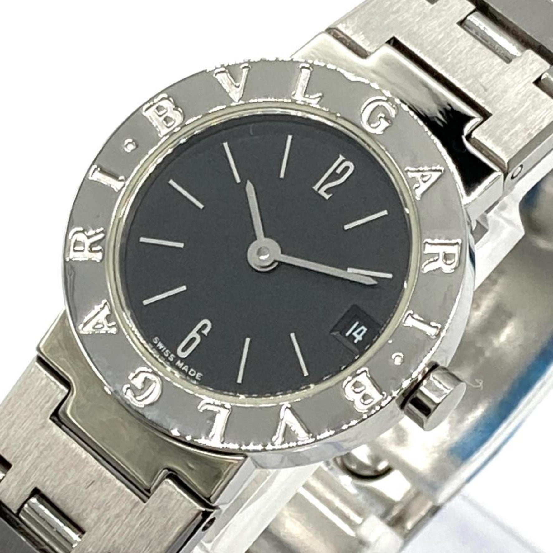 BVLGARI Wristwatch Quartz Dial SS Ladies