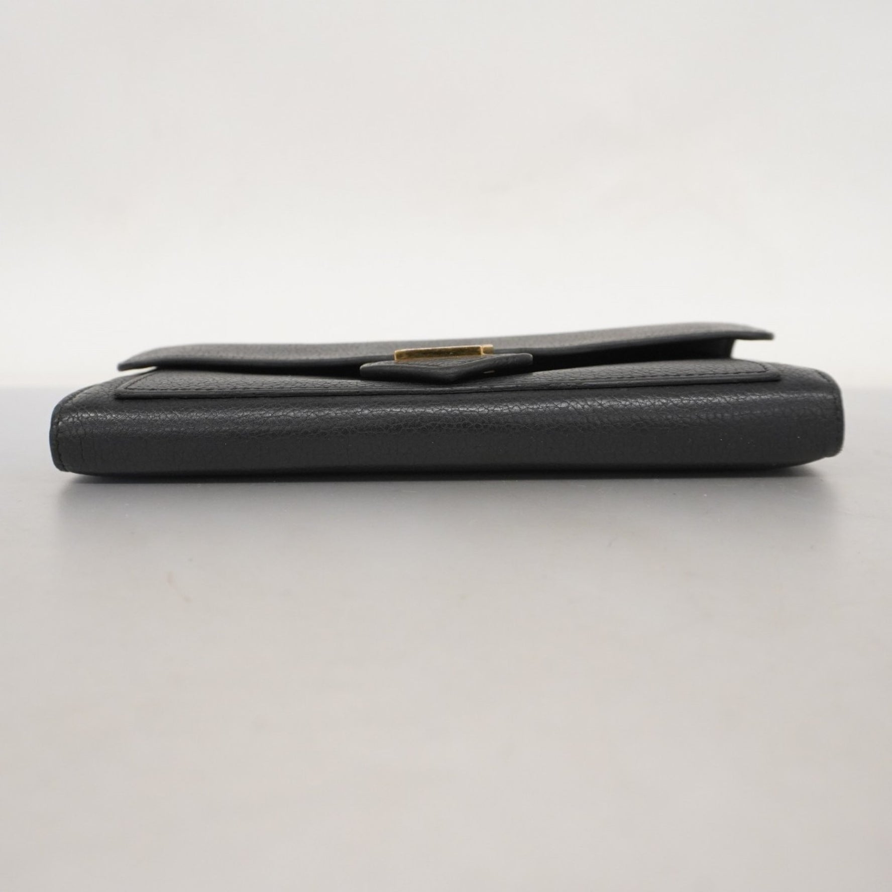 Louis Vuitton Long Wallet Portefeuille Lockme M80861 Noir Women's