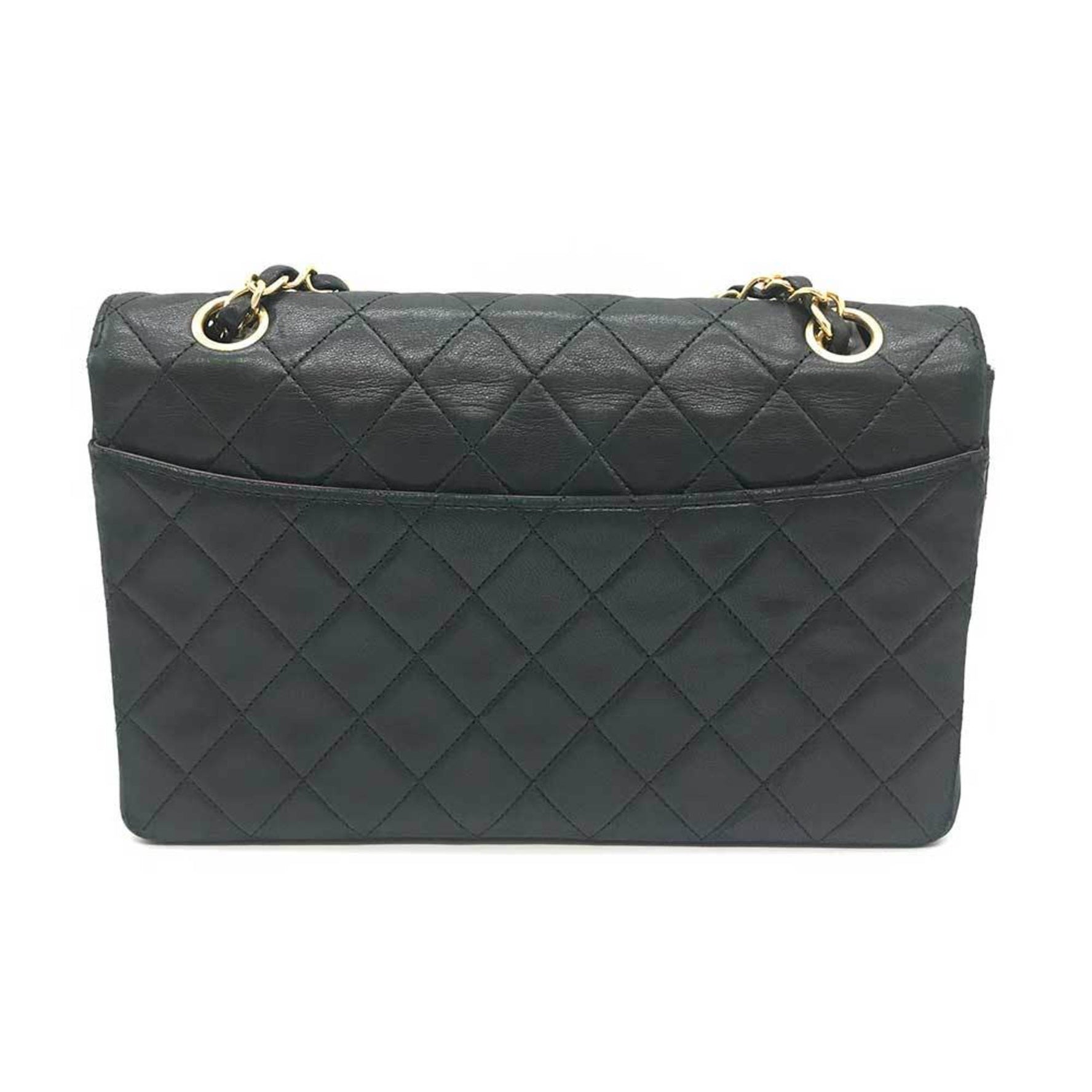 Chanel Matelasse Chain Shoulder Bag Lambskin