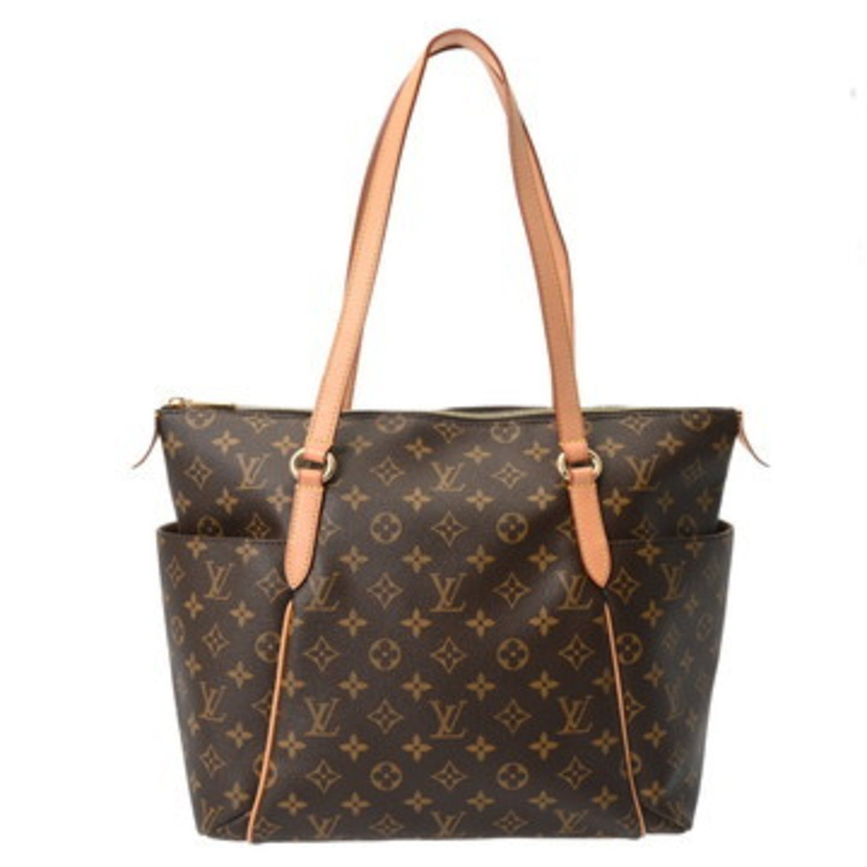 LOUIS VUITTON Monogram Totally PM (old model, brown) monogram canvas tote bag