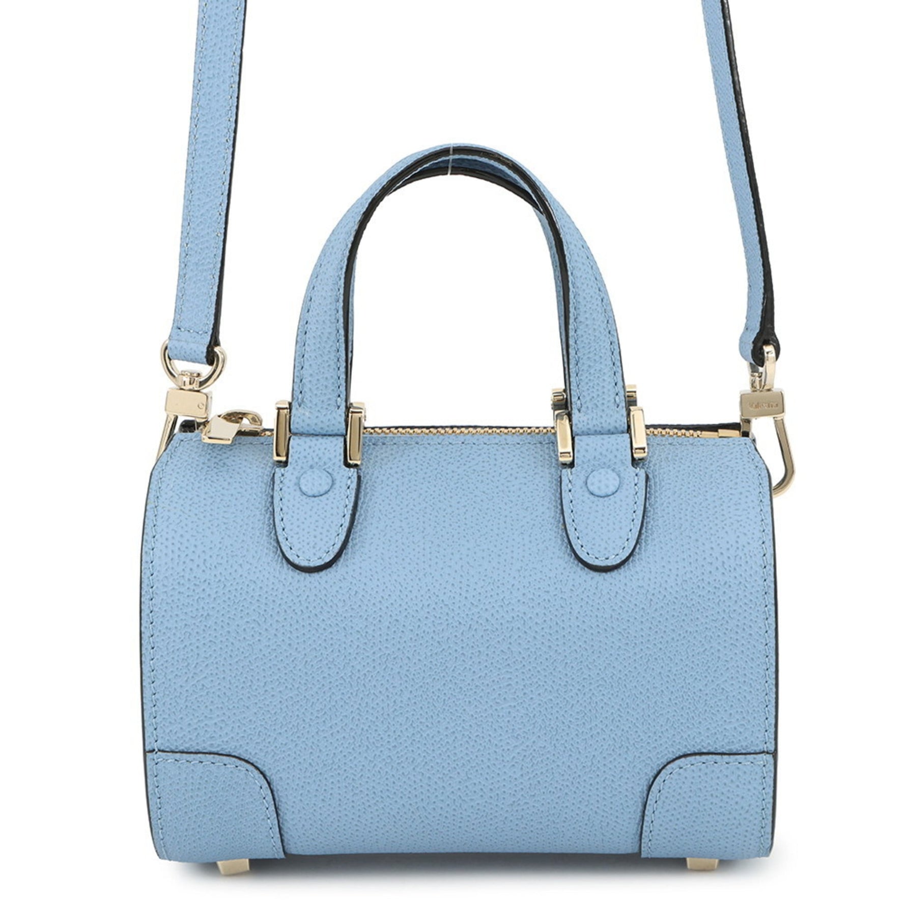 Valextra Babila Micro Leather Handbag