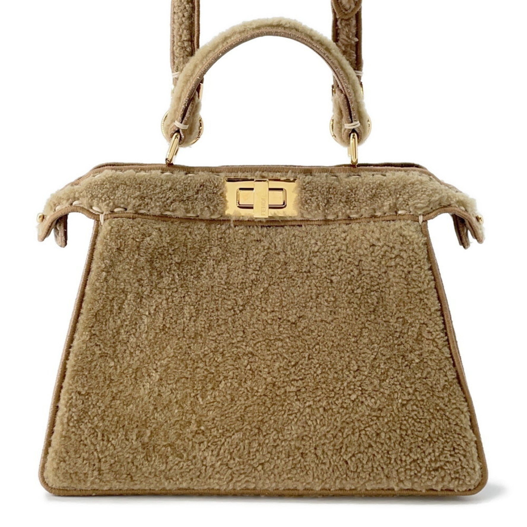 Fendi Handbag Peekaboo ISEEU Small Mouton