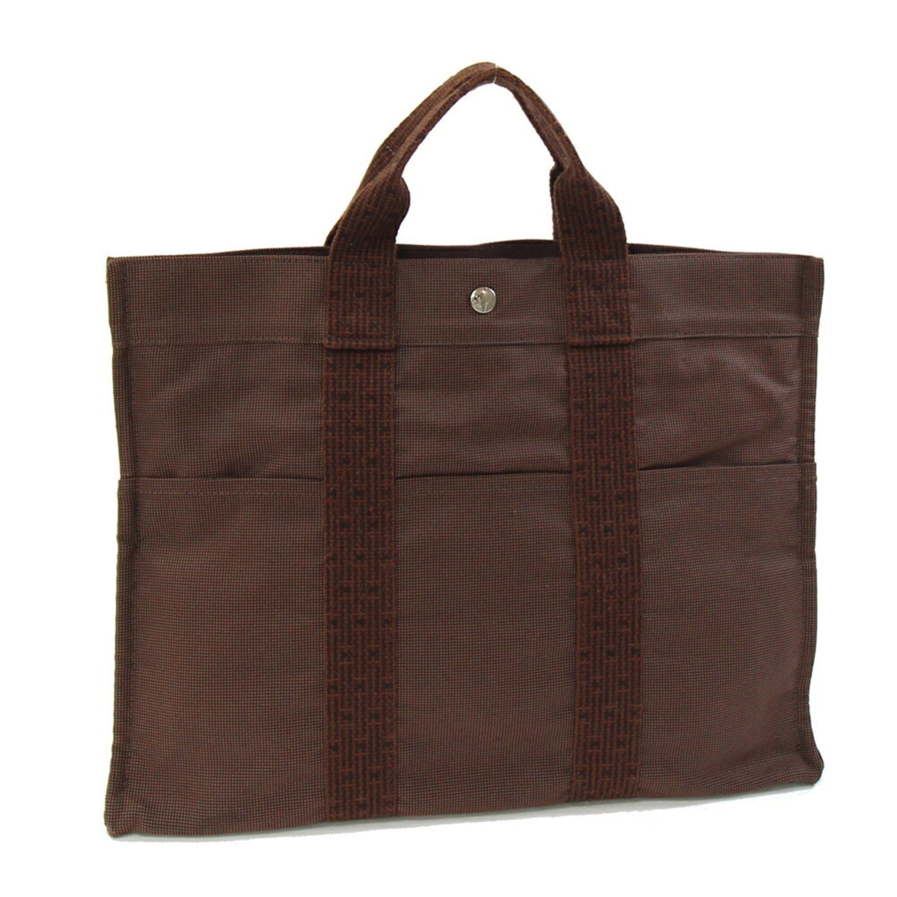 Hermes Handbag Air Line Tote MM Canvas Bag Men's Unisex