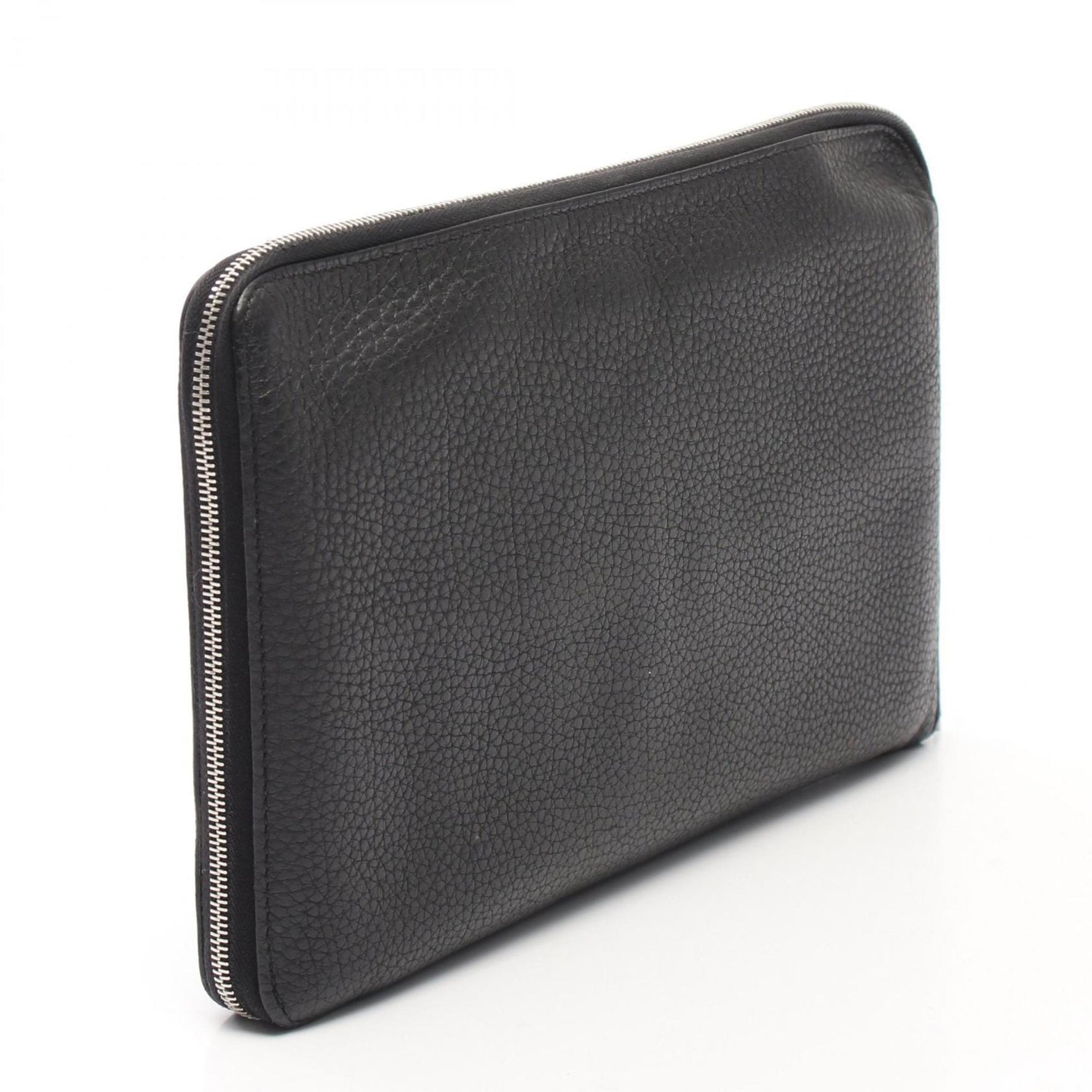 Hermes Hermès Azap TGM Round Long Wallet, Leather Togo