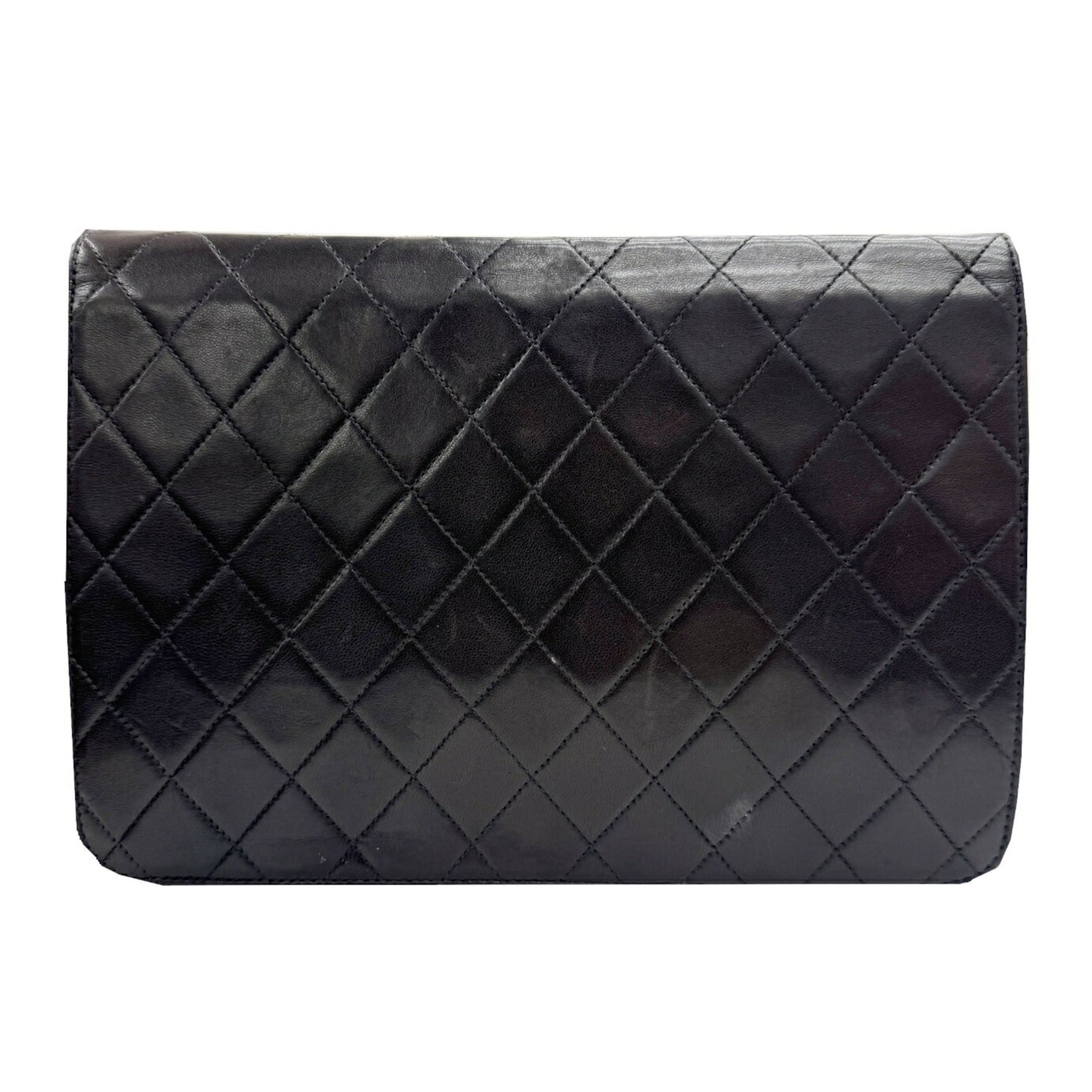 CHANEL Matelasse 25 Push Lock No. 4 Coco Mark Shoulder Bag with Chain