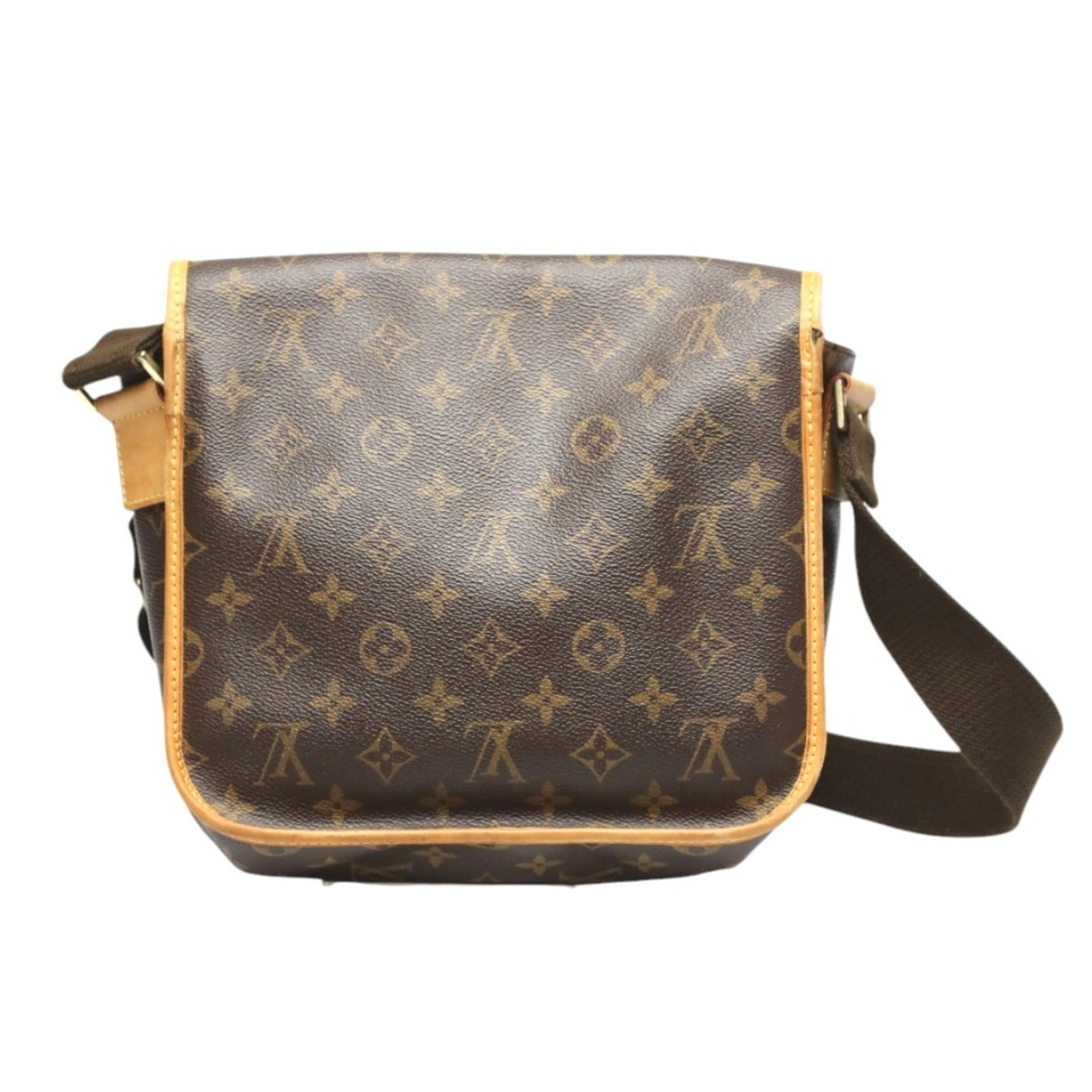 Louis Vuitton LOUIS VUITTON Shoulder Bag Monogram PM Bosphore Canvas M40106 Brown LV