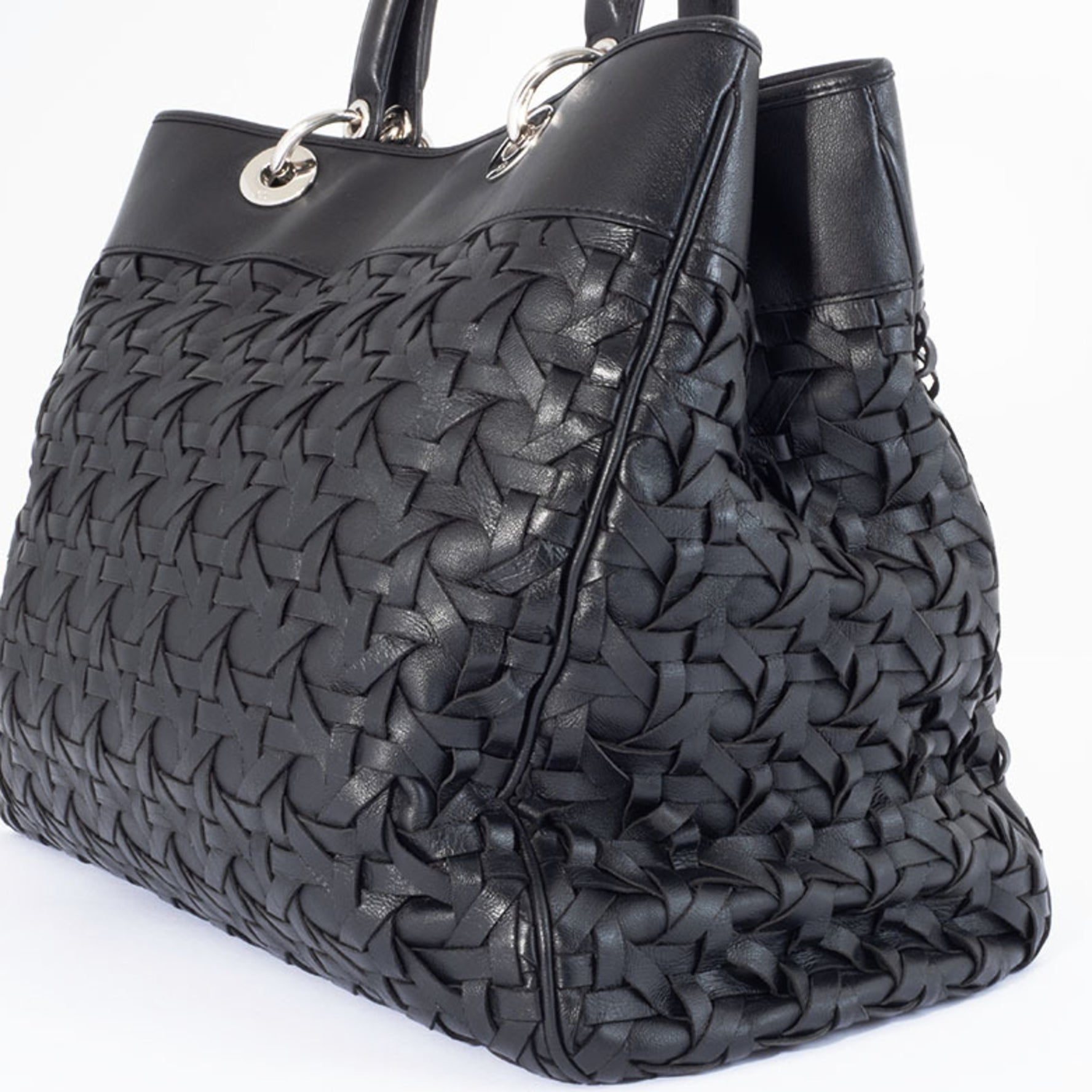 Christian Dior Diorissimo Handbag Leather