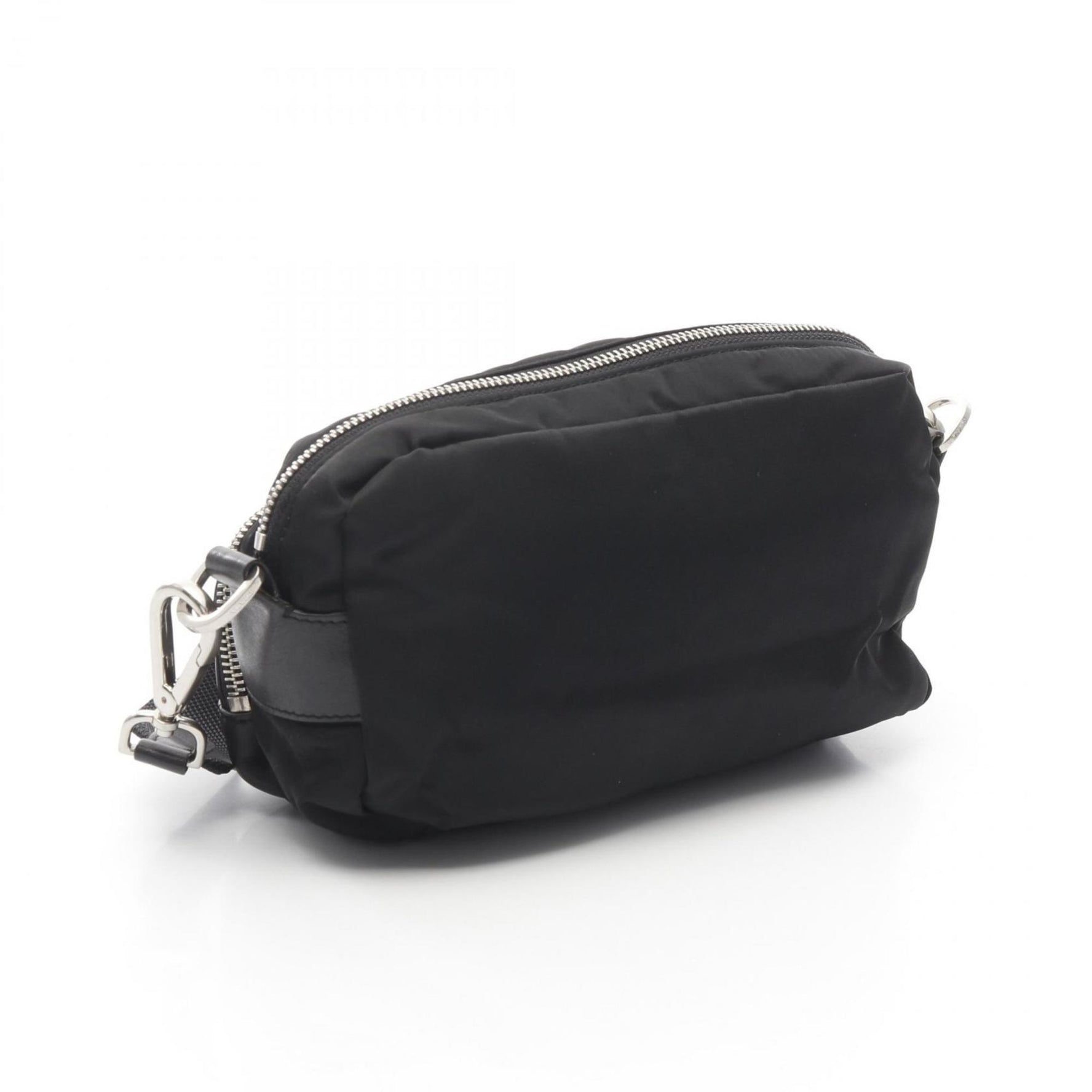 Prada shoulder bag, nylon and leather