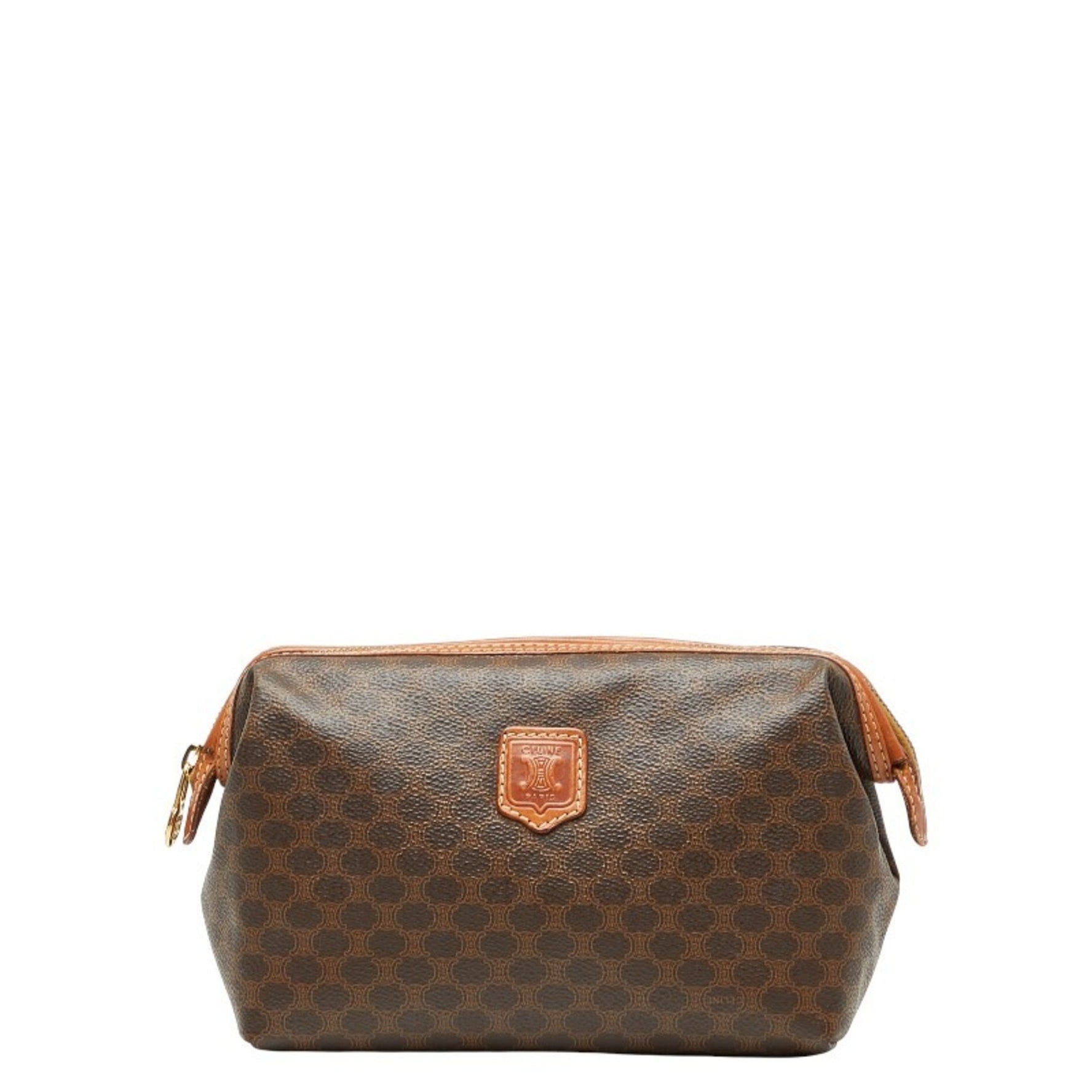 Celine Macadam Pouch in PVC and Leather