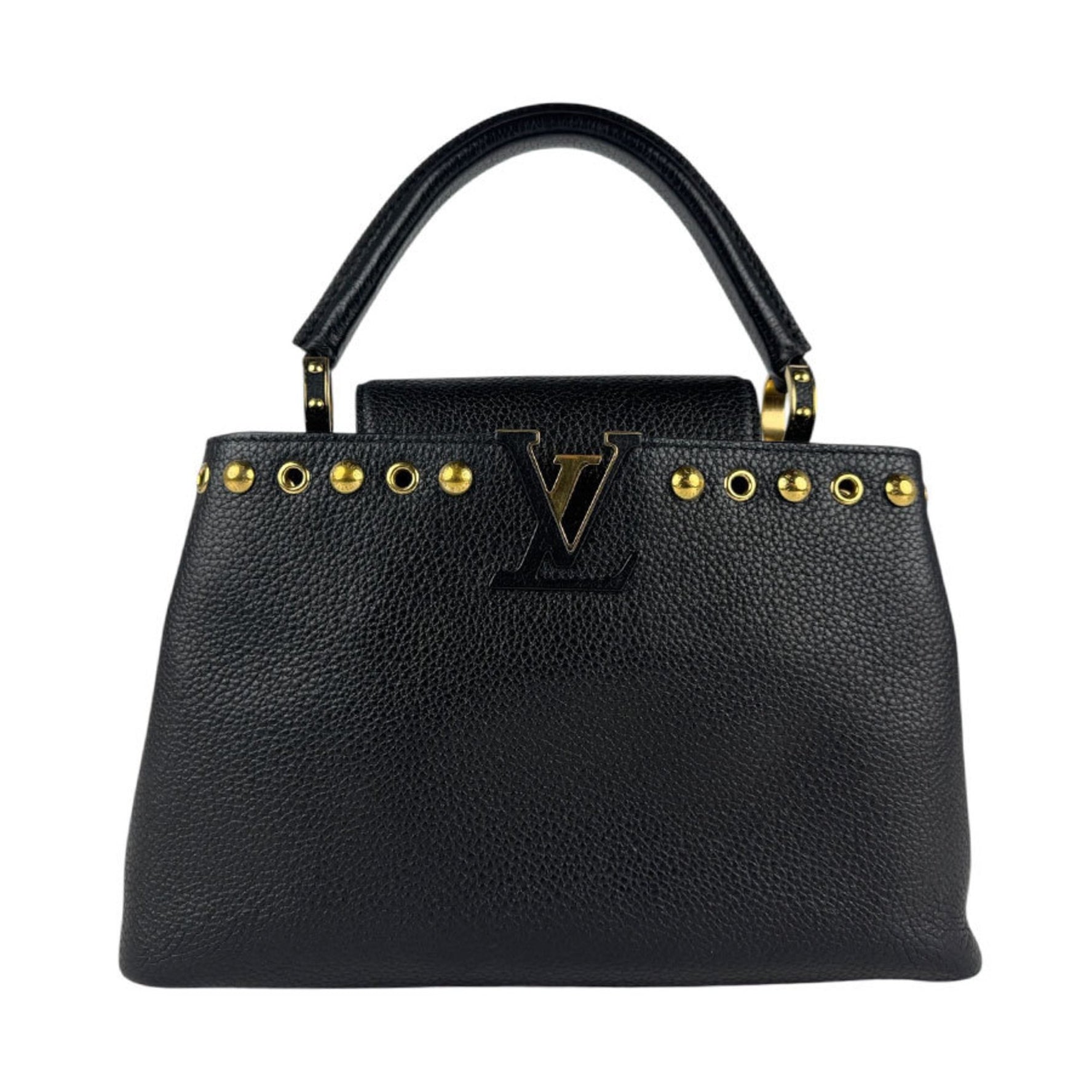Louis Vuitton Capucines PM Handbag Shoulder Bag in Leather