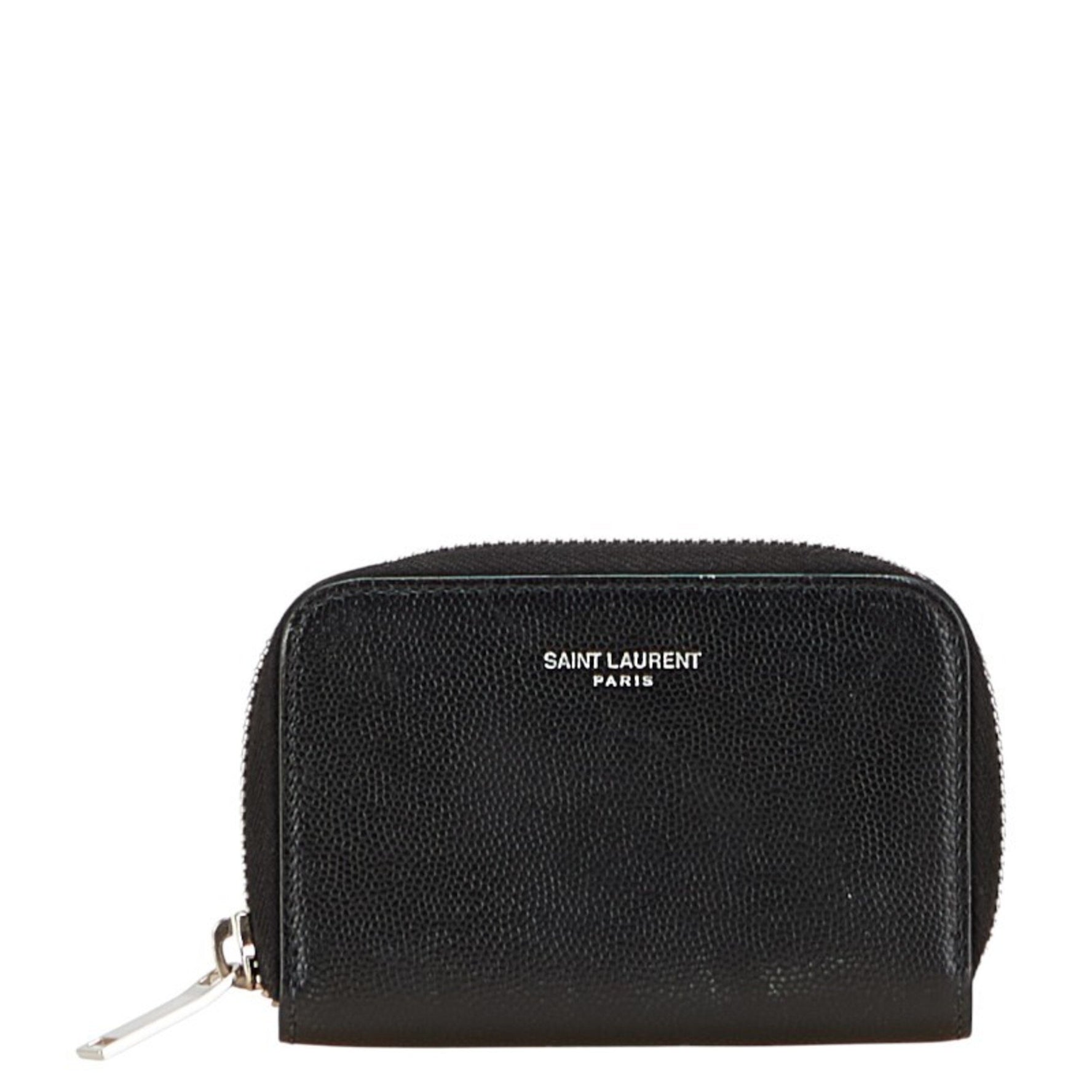 Saint Laurent Leather Coin Purse/coin Case