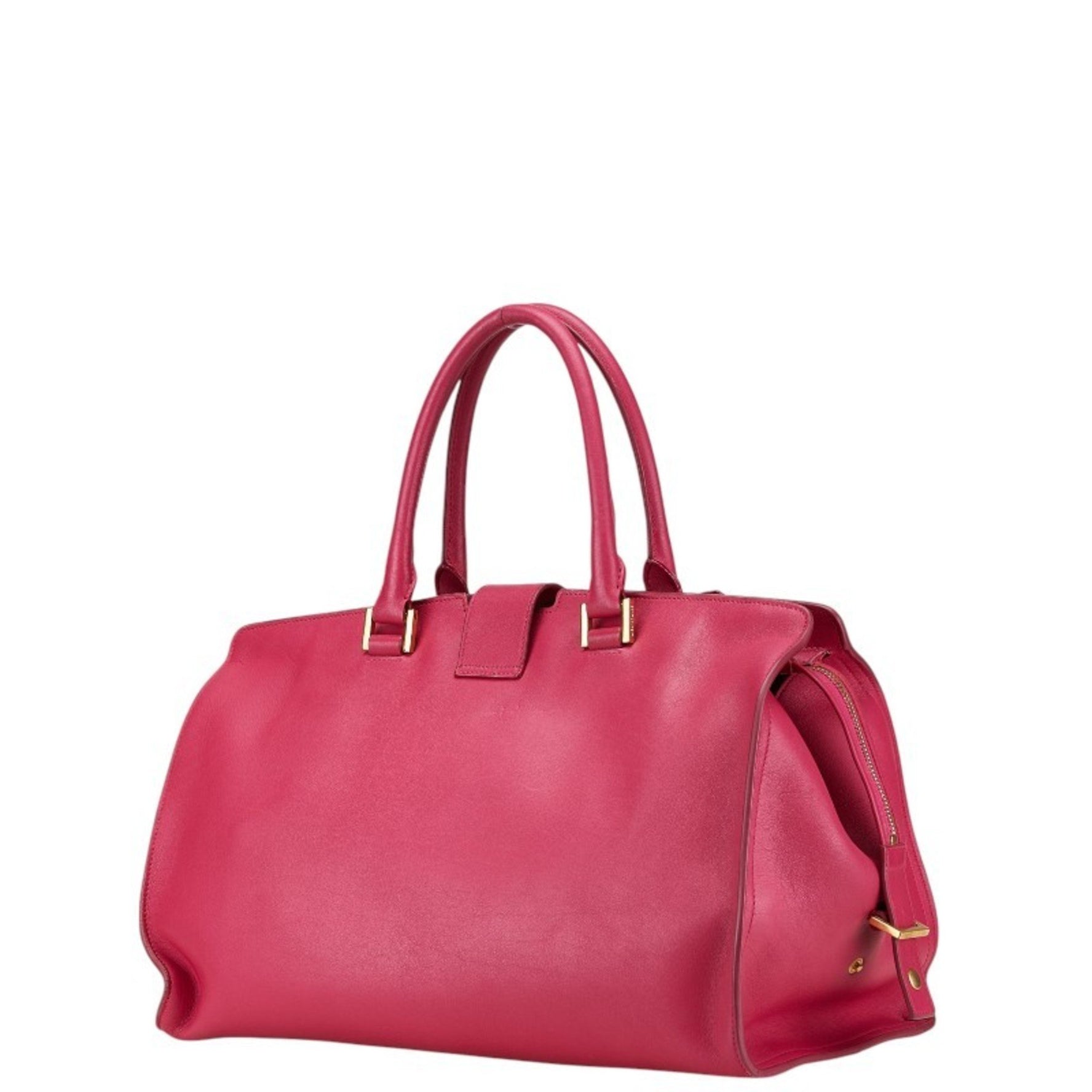 Saint Laurent Petit Cabas Y-line handbag pink leather women's SAINT LAURENT