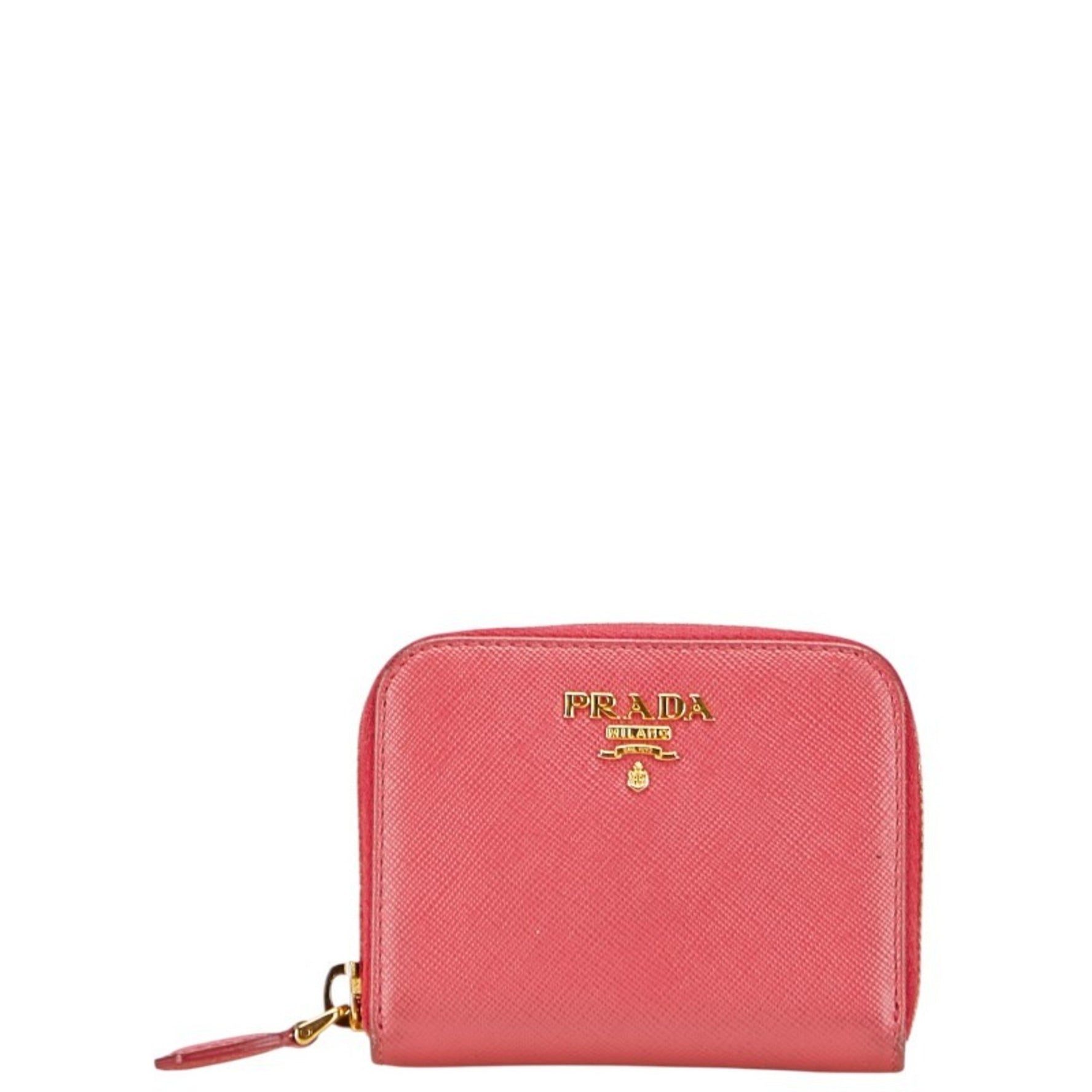 Prada Wallet/Coin Case Leather