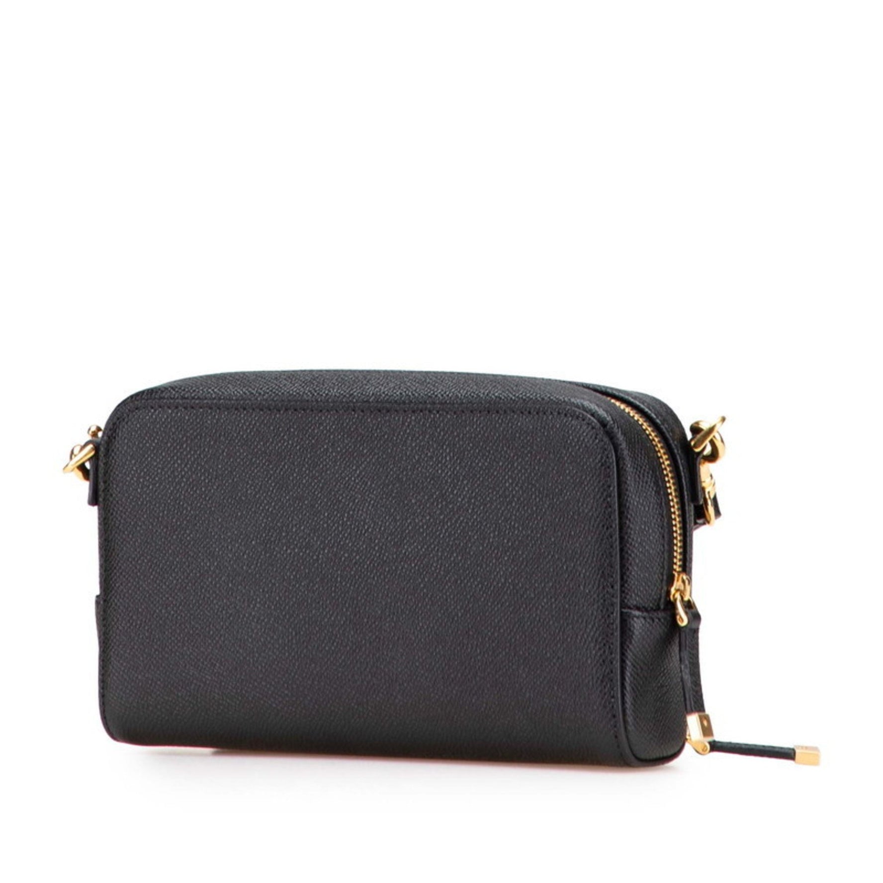 Christian Dior Dior Caro double pouch shoulder bag in leather .