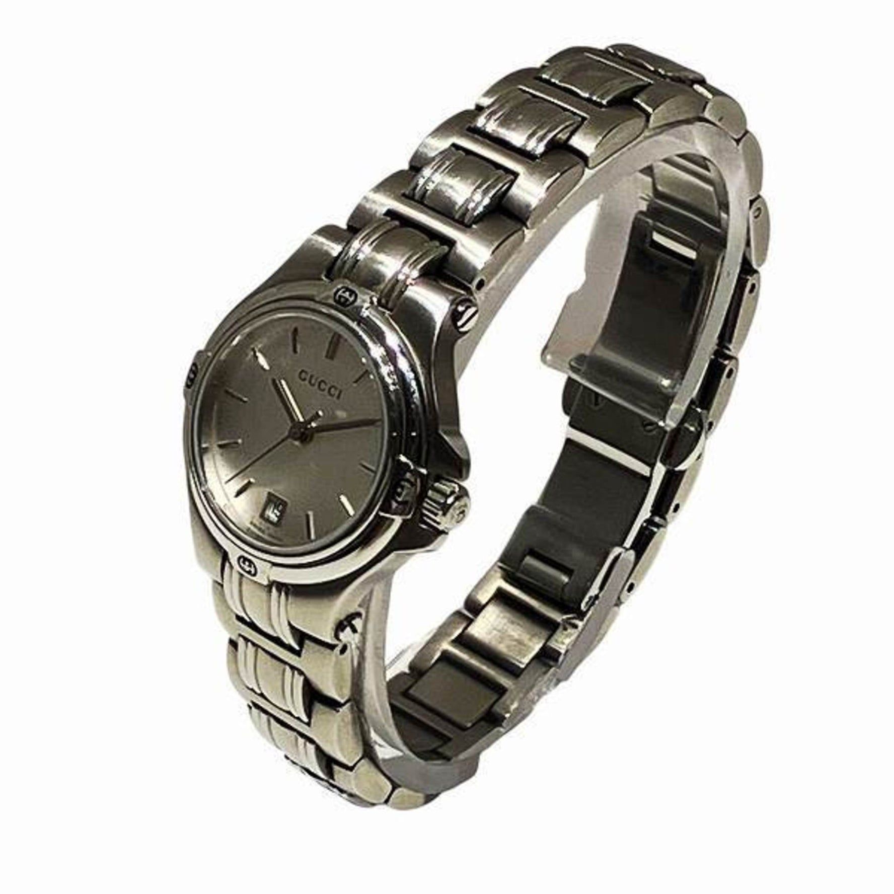Gucci Quartz Watch with Silver Dial