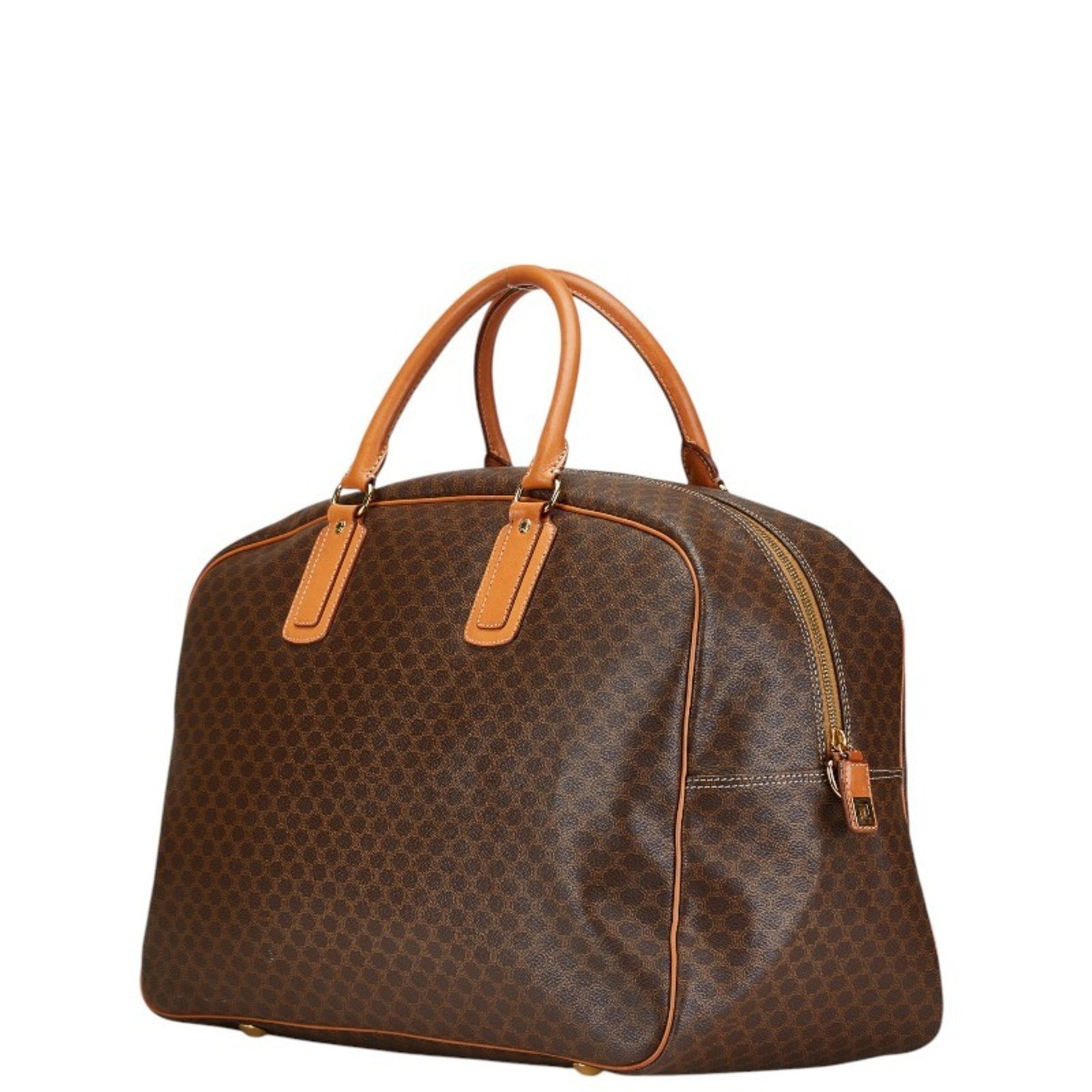 Celine Macadam Boston Bag in Leather