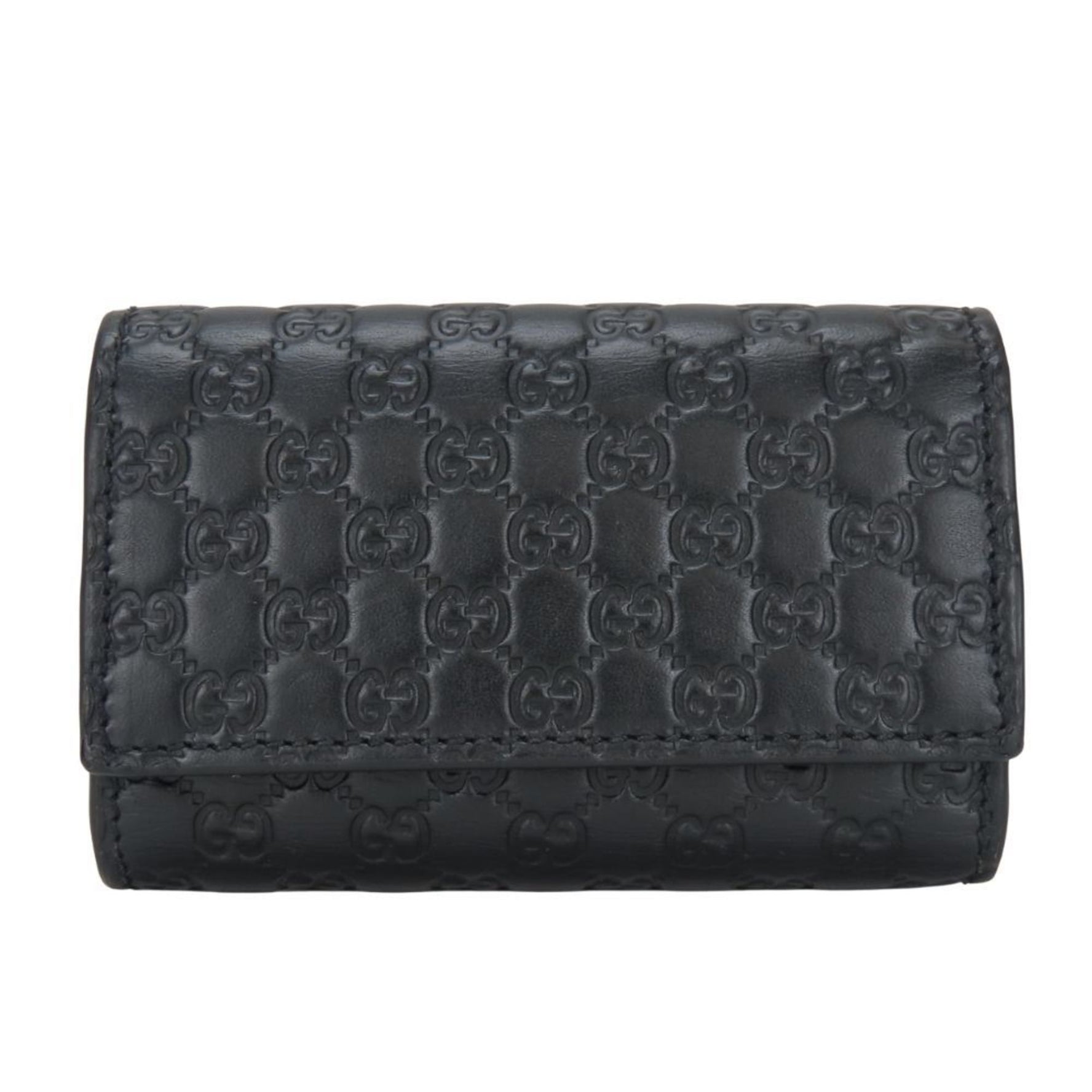 Gucci Key Case Shimmer Leather Micro