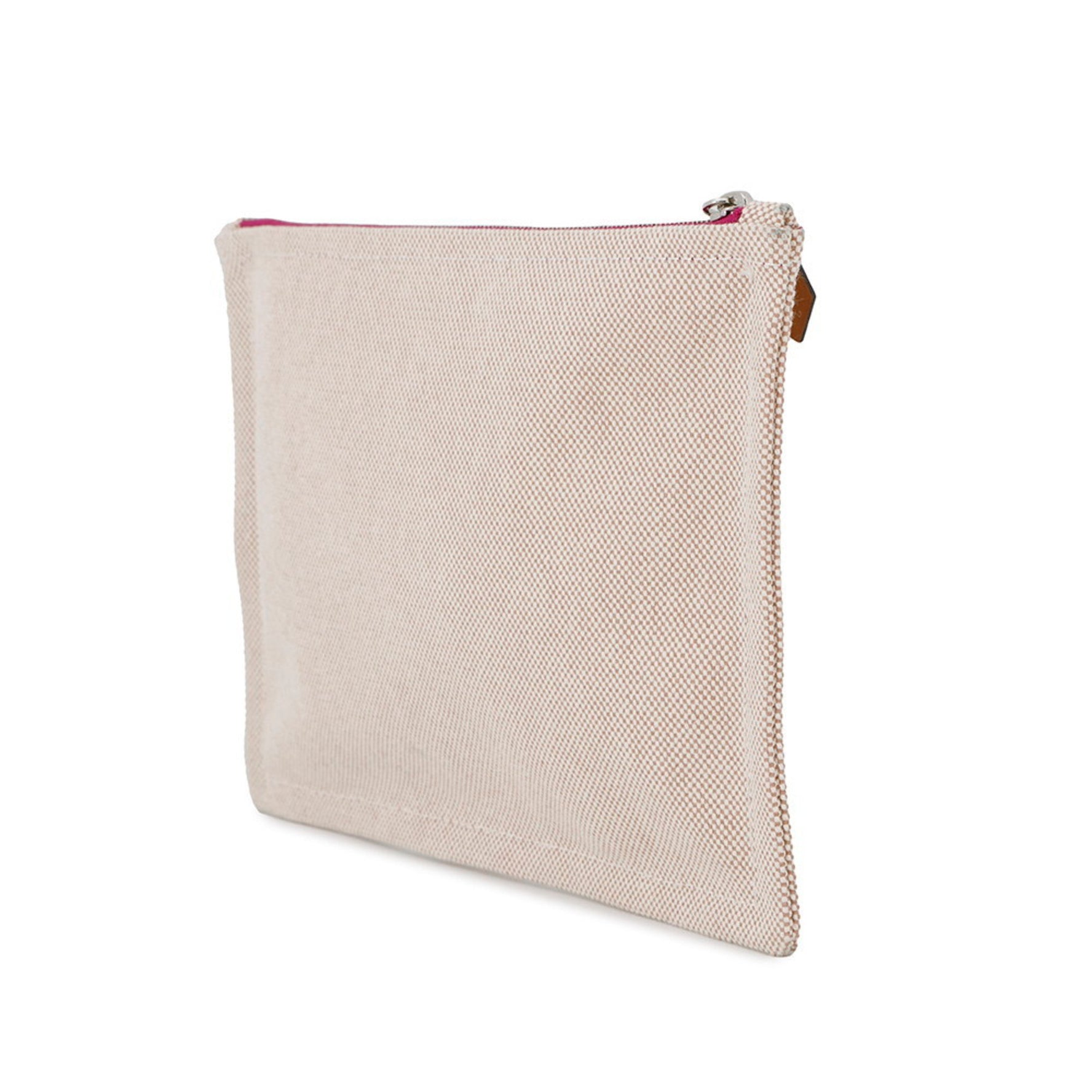 Hermes Hermès New Yachting PM Pouch in Purple Canvas. This flat pouch bag is also available.