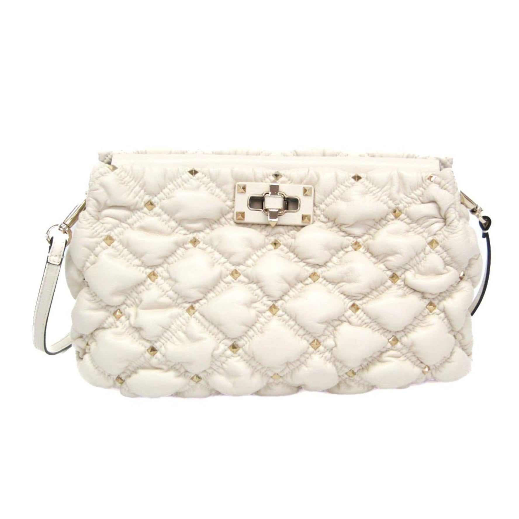 Valentino Garavani Rockstud Spike Leather Shoulder Bag