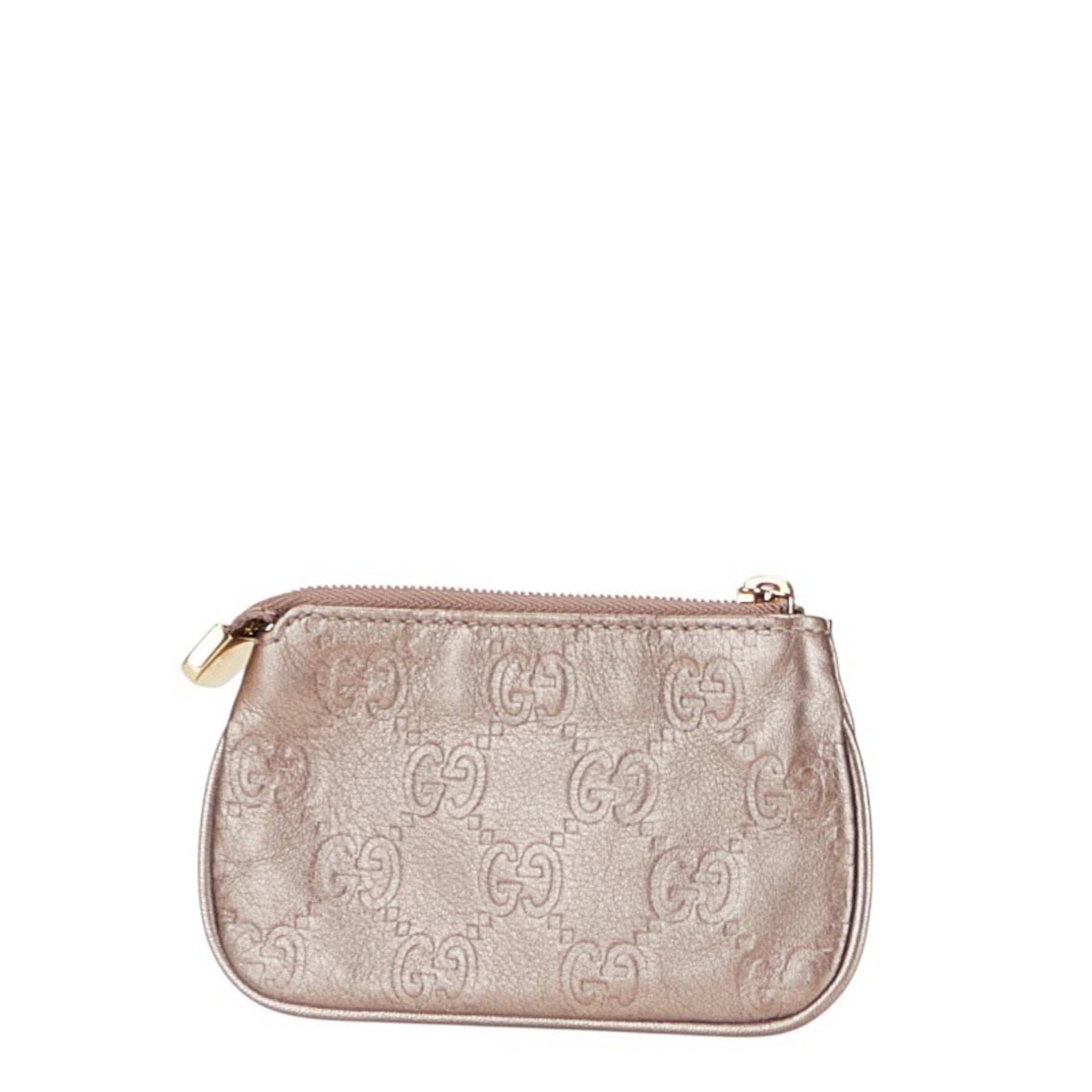 Gucci Guccissima wallet/coin case, coin purse pouch, leather