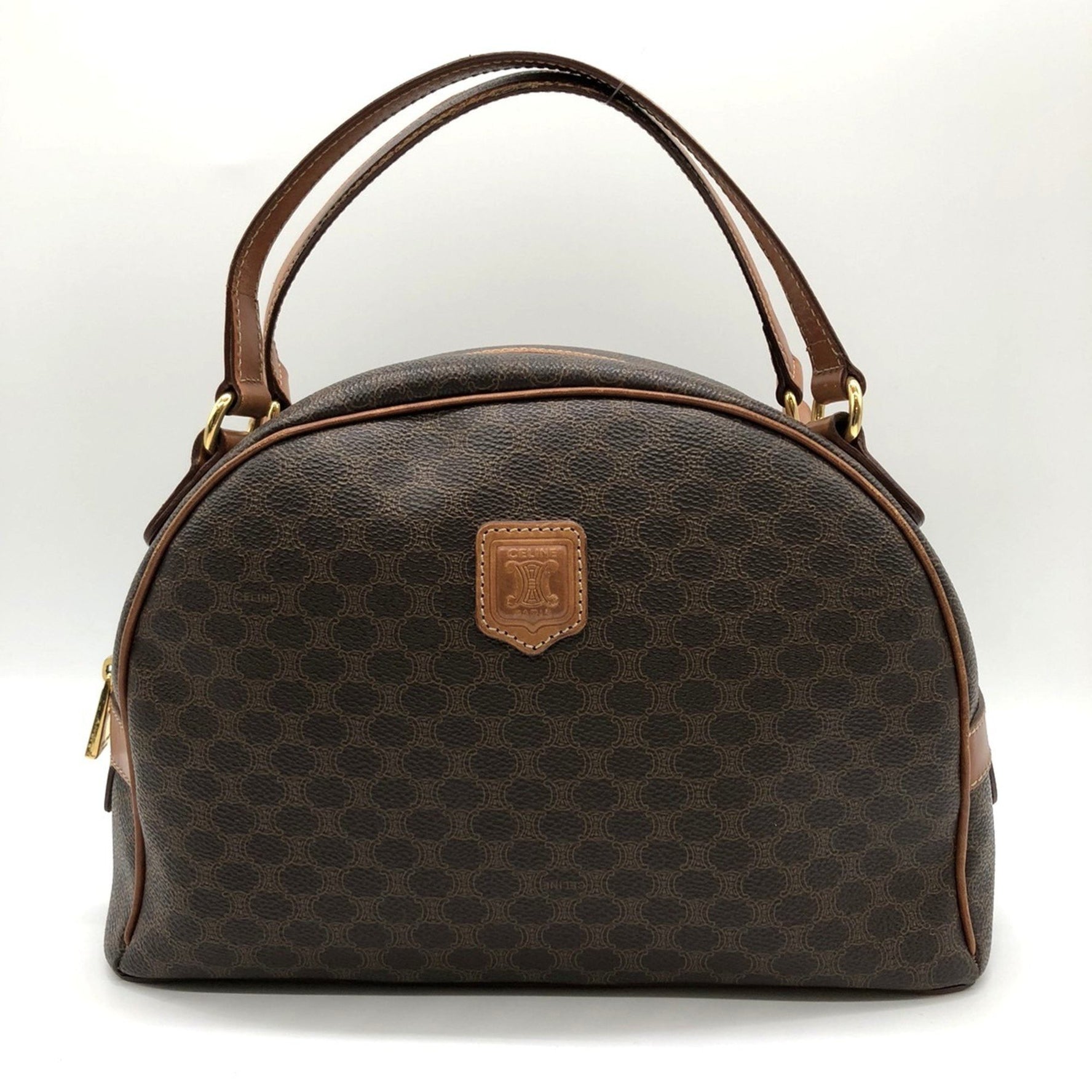 CELINE Macadam handbag, leather