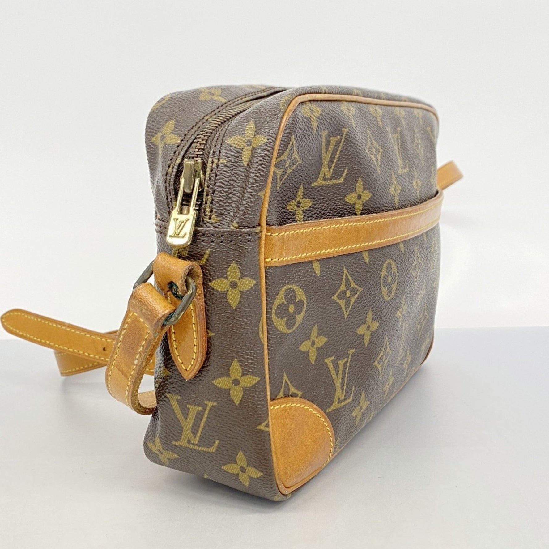 Louis Vuitton Monogram Trocadero 27 Shoulder Bag M51274 Brown Women's