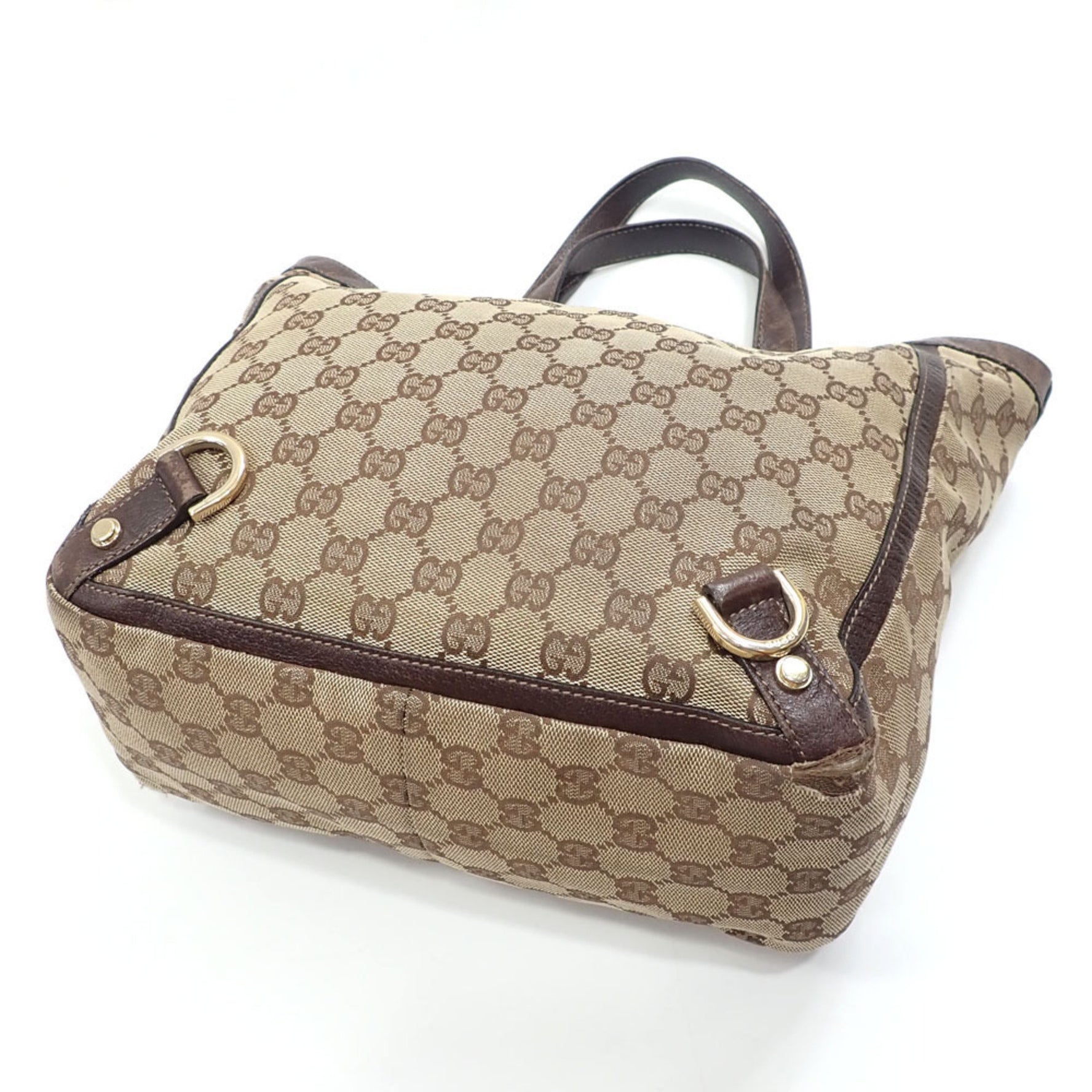 Gucci Tote Bag Abby GG Canvas Hand