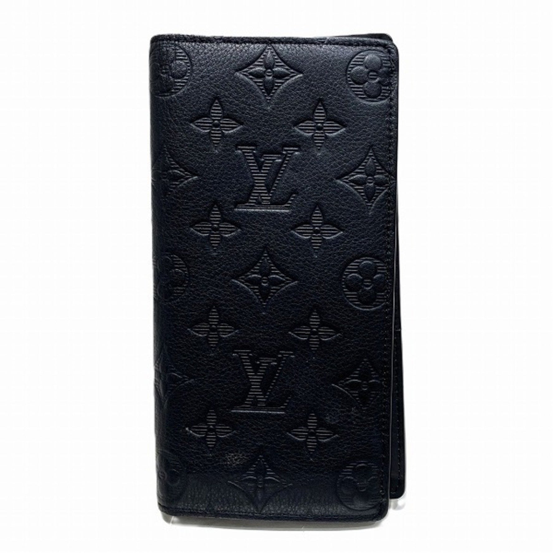 Louis Vuitton Monogram Shadow Portefeuille Plaza Bifold Wallet